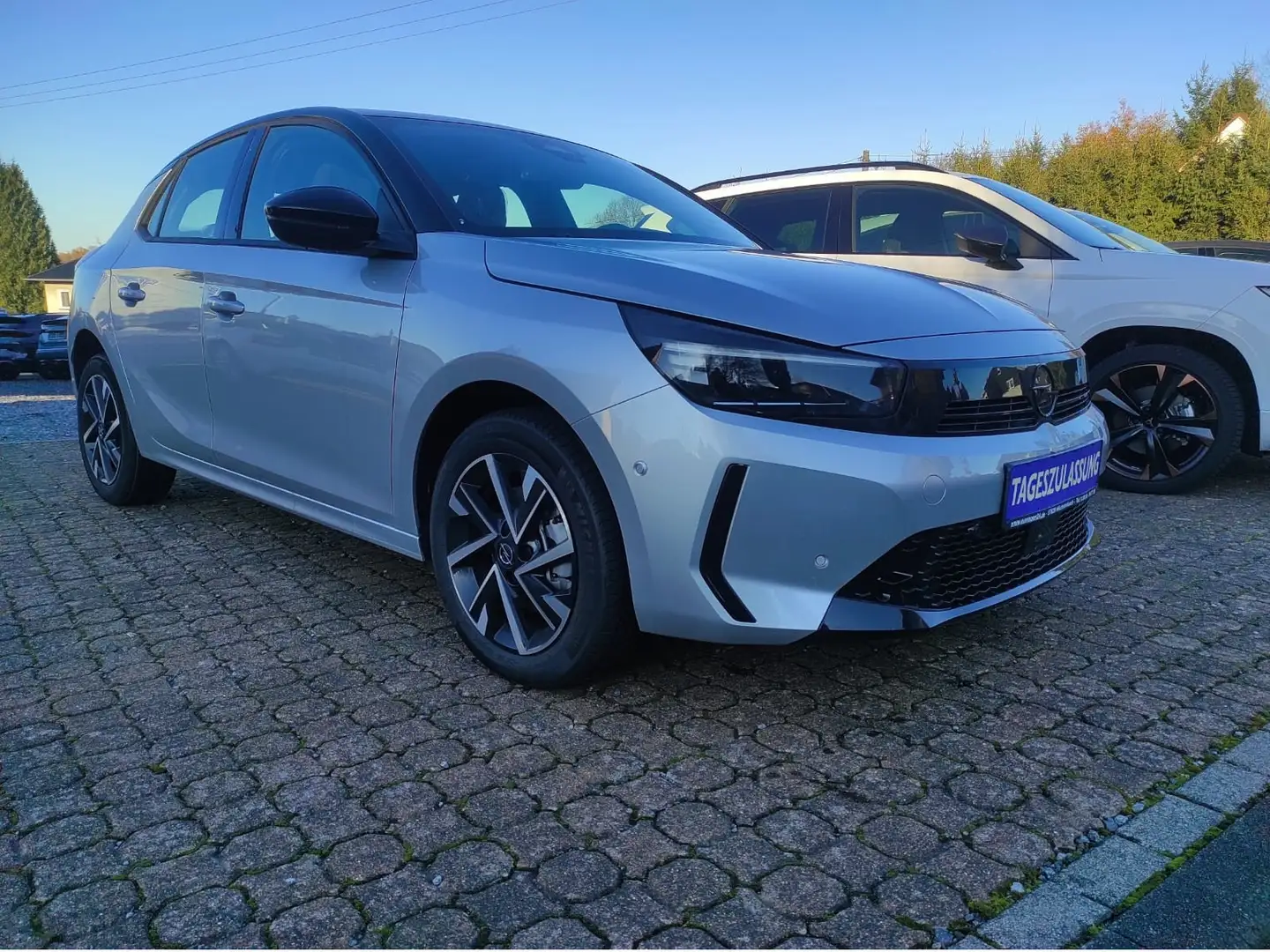 Opel Corsa 1,2 GS Line LED/SHZ/LHZ/KAM Argent - 1