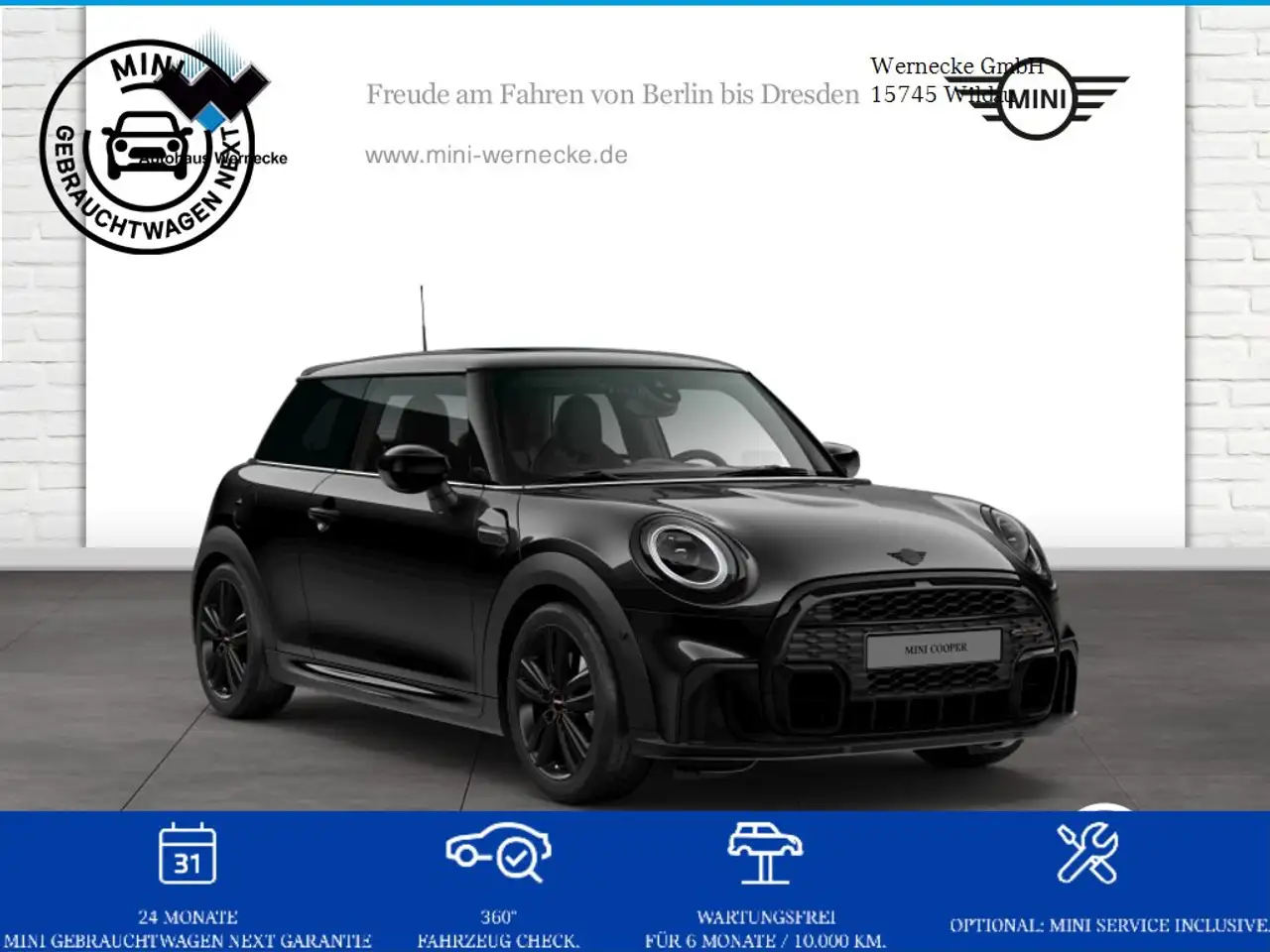 MINI Cooper Hatch HUD+LED+Shz.+Sports. UPE: 38.750€