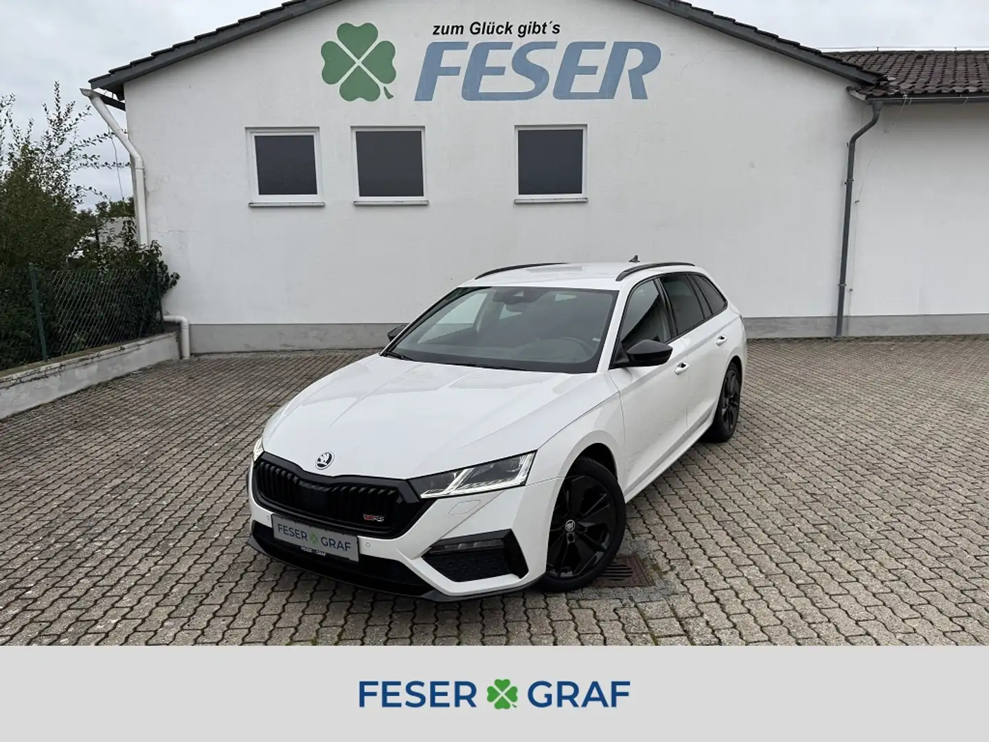 Skoda Octavia RS 2.0 TDI DSG ACC eHECK HEADUP MATRIX Weiß - 1