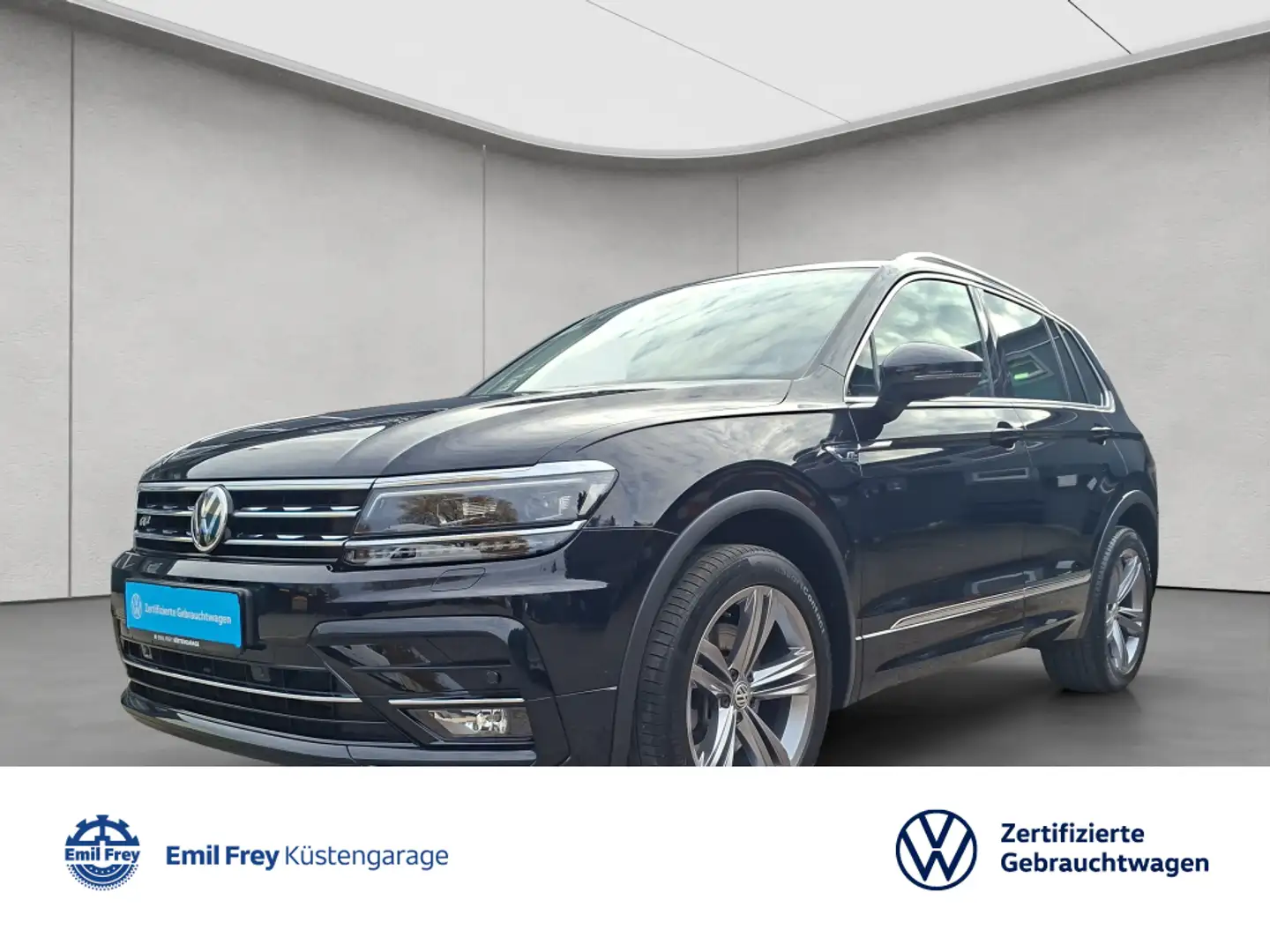 Volkswagen Tiguan 2.0 TSI 4Motion DSG Highline LED AHK Active Schwarz - 1