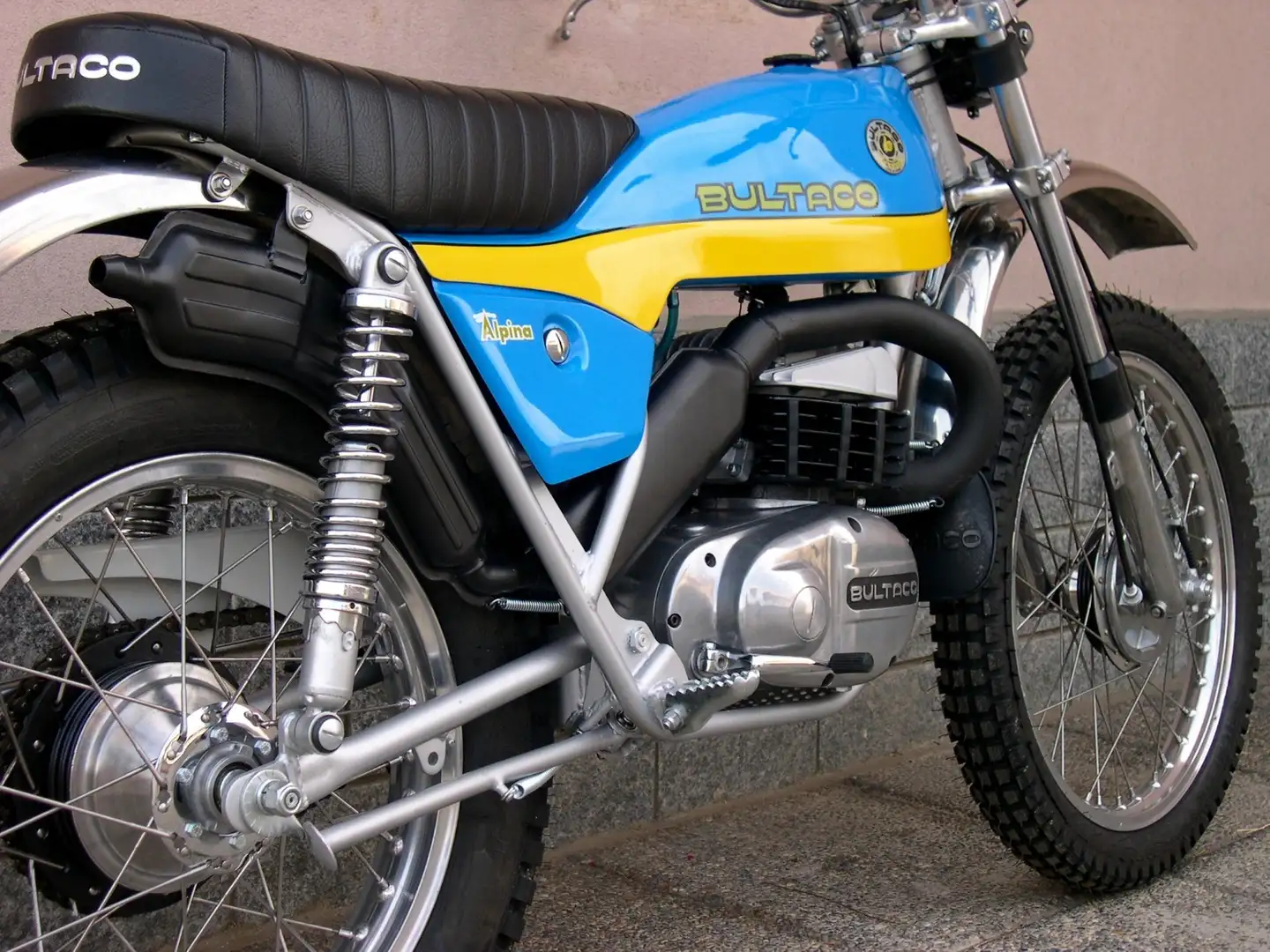 Bultaco Alpina 350 Albastru - 1