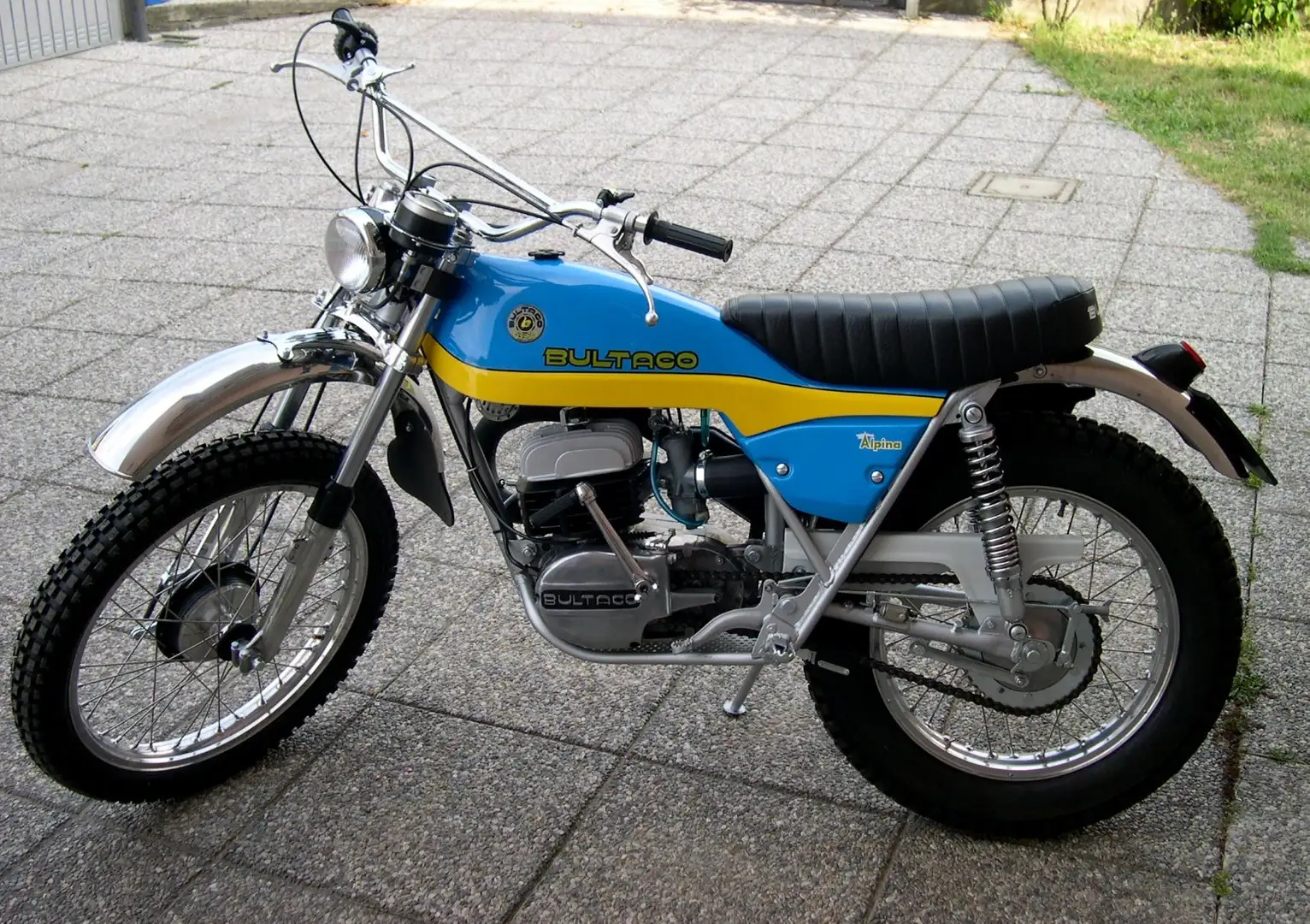 Bultaco Alpina 350 Albastru - 2