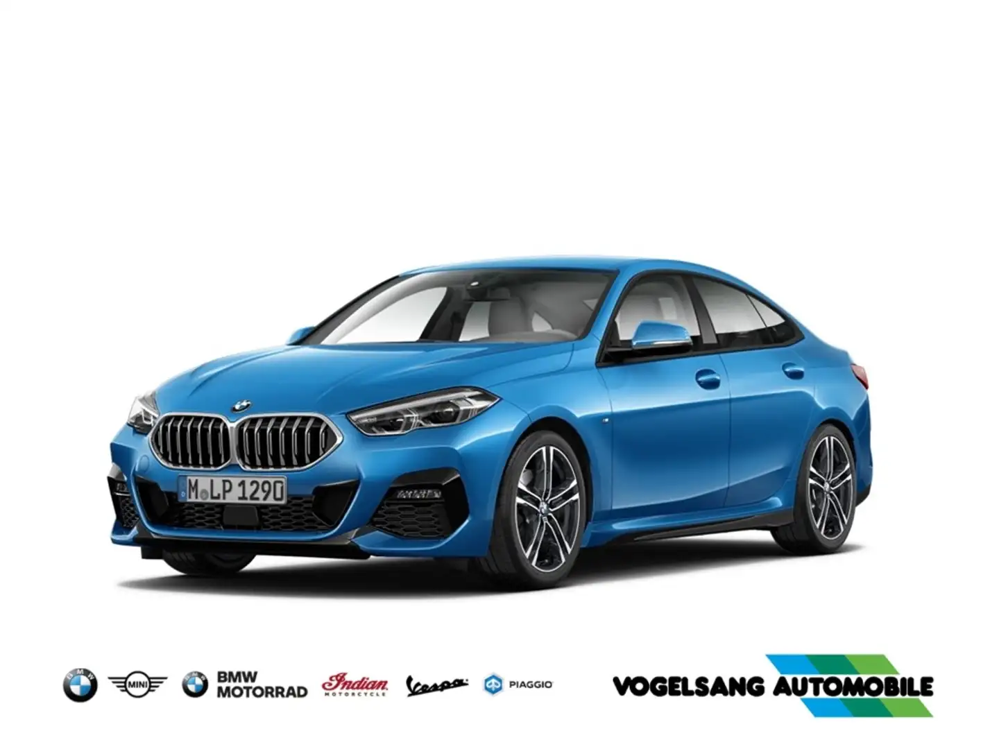 BMW 218 Gran Coupe i M Sport Park-Assistent Harman Kardon Blau - 1