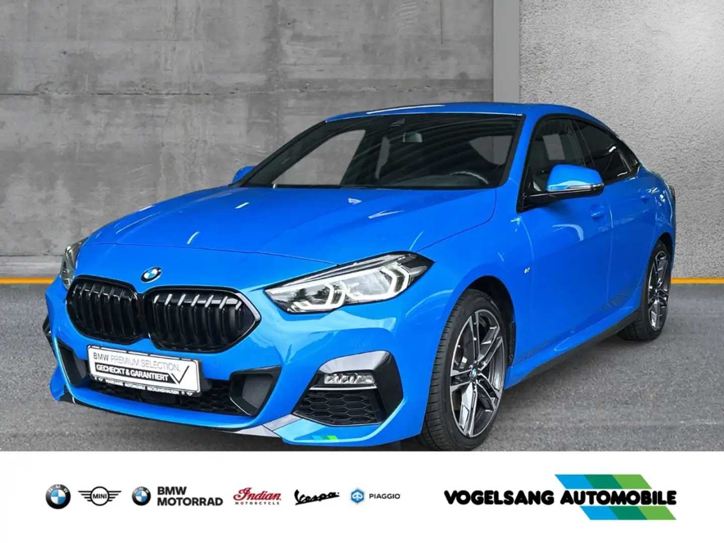BMW 218 Gran Coupe i M Sport Park-Assistent Harman Kardon Blau - 1