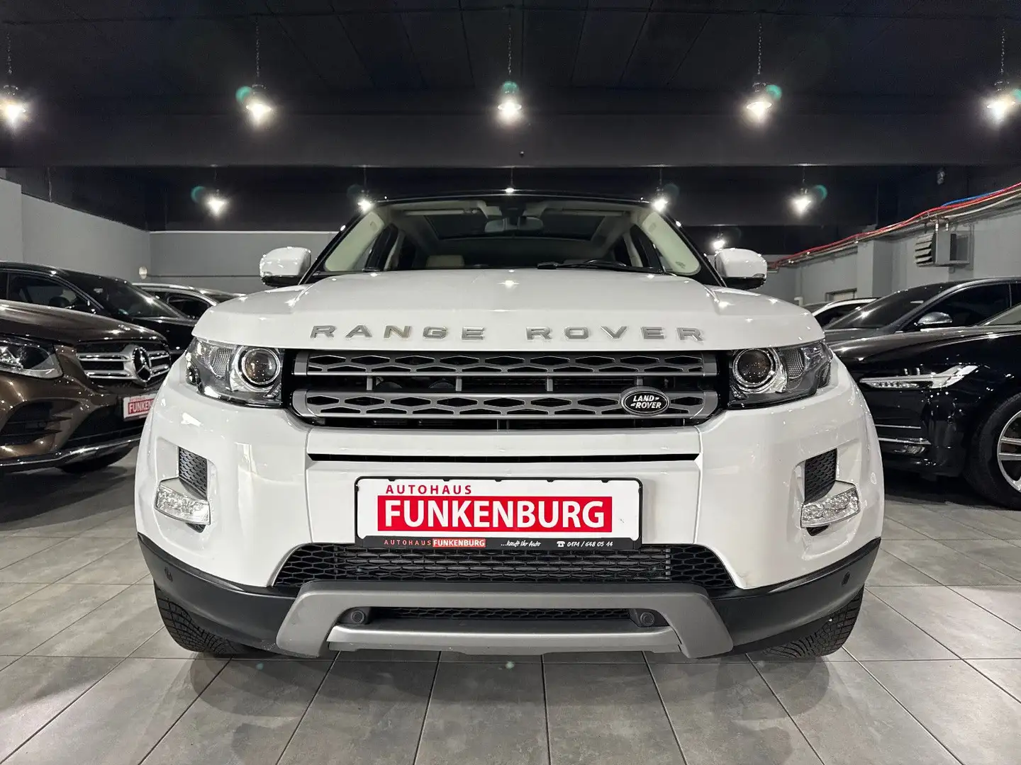 Land Rover Range Rover Evoque 2.2 Td4 PANO/AUT/LEDER/AHK Blanc - 2