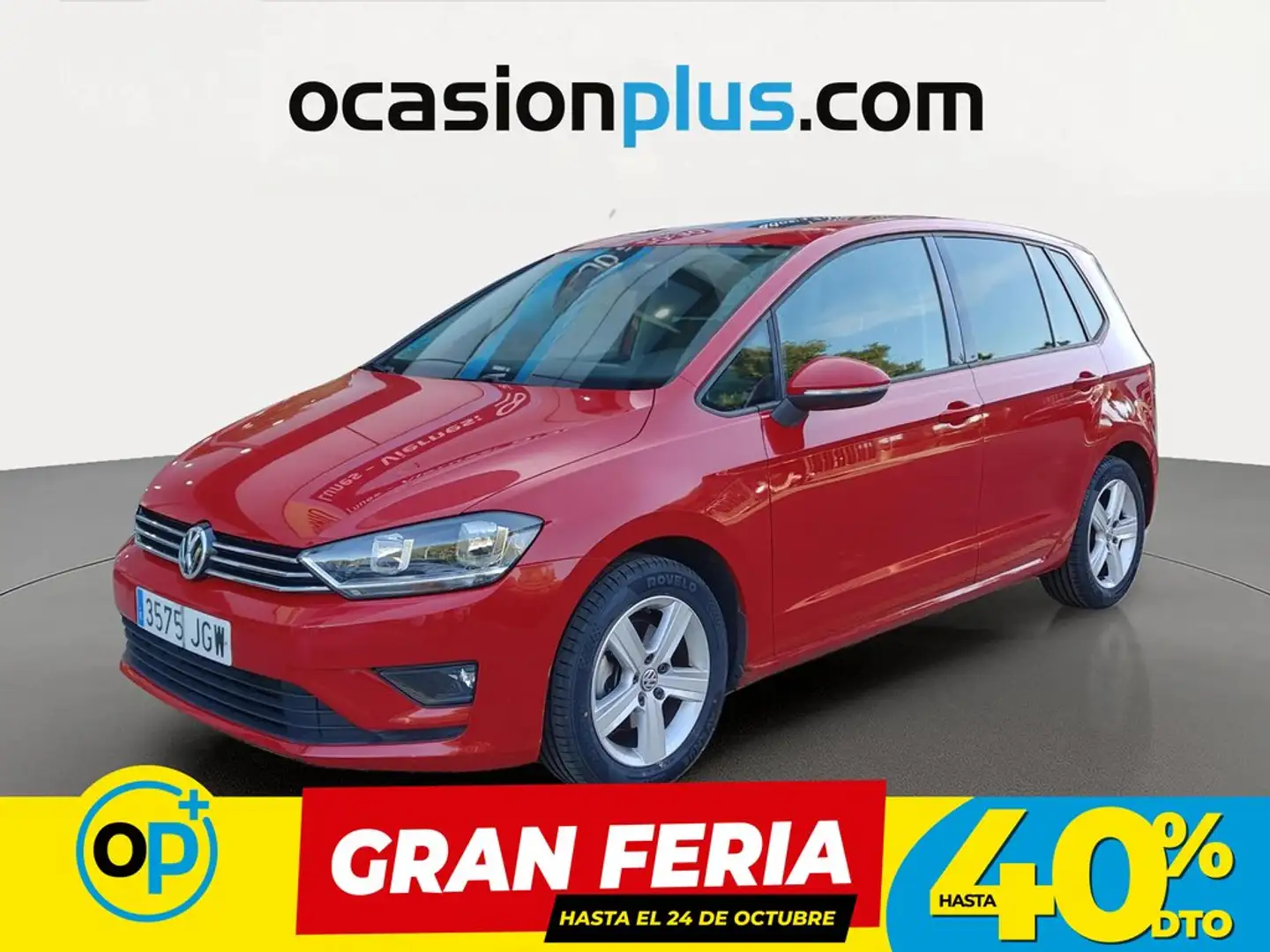 Volkswagen Golf Sportsvan 1.4 TSI Advance 92kW Rojo - 1