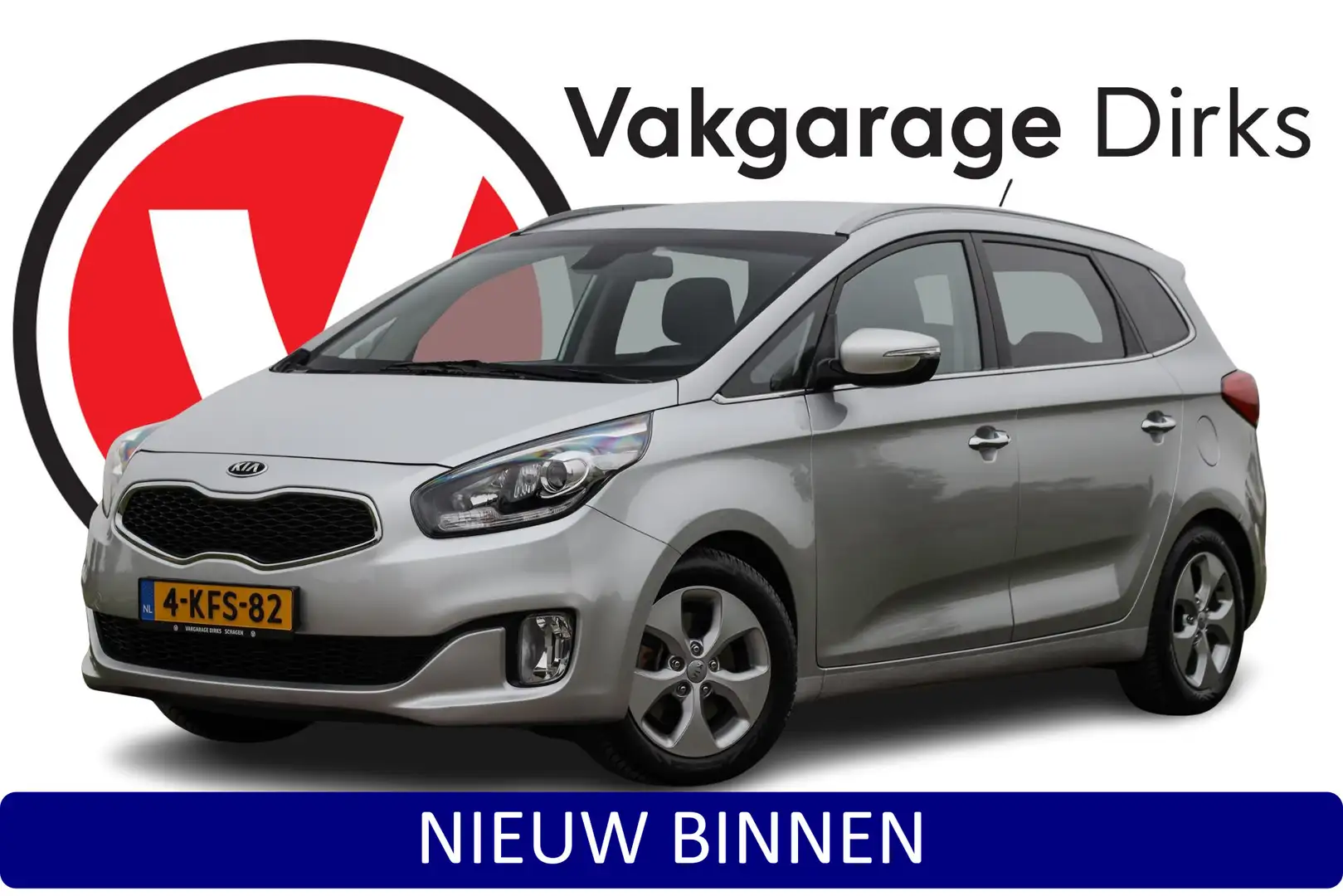 Kia Carens 2.0 GDi Aut-6 166 PK ✅ 7 Persoons ✅ Navi ✅ Camera Gris - 1