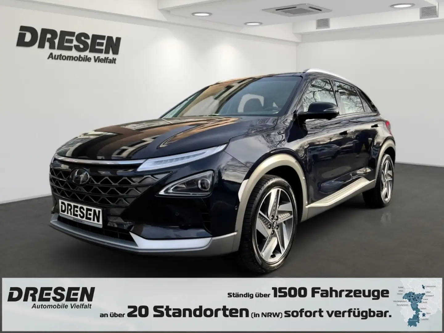 Hyundai NEXO Prime Schiebedach*ACC*Totwinkel*Keyless*SHZ Blau - 1