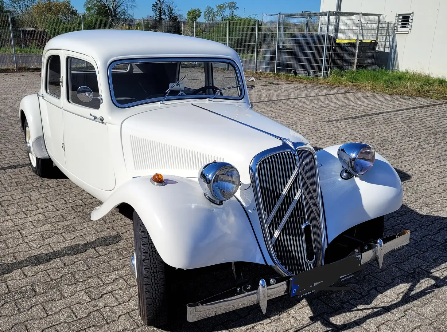 Citroen Sonstige 11 CV Traction Avant Legere Weiß - 2