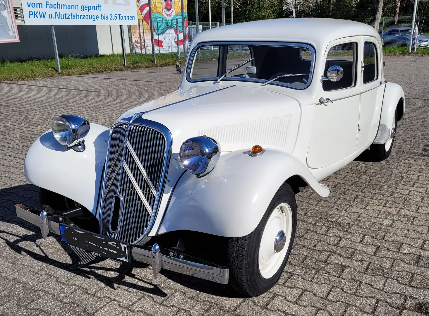Citroen Sonstige 11 CV Traction Avant Legere Weiß - 1