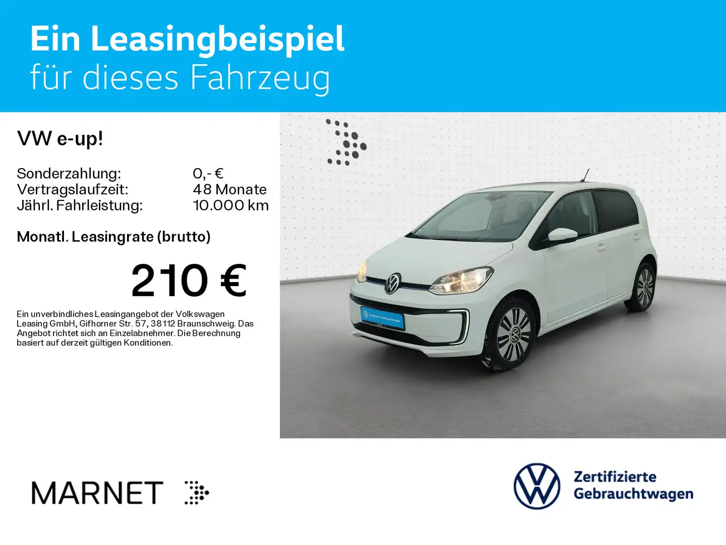 Volkswagen e-up! Style "Plus"Kamera*SHZ*PDC*LED*Alu*DAB+*Te Weiß - 2