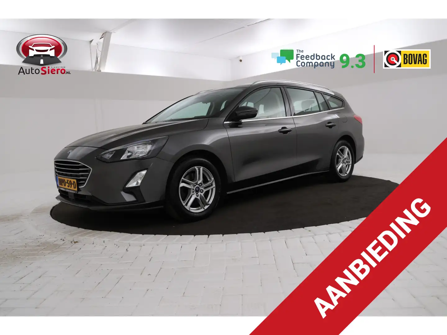 Ford Focus Wagon 1.5 EcoBlue Connected Cruise Control, Naviga Grijs - 1