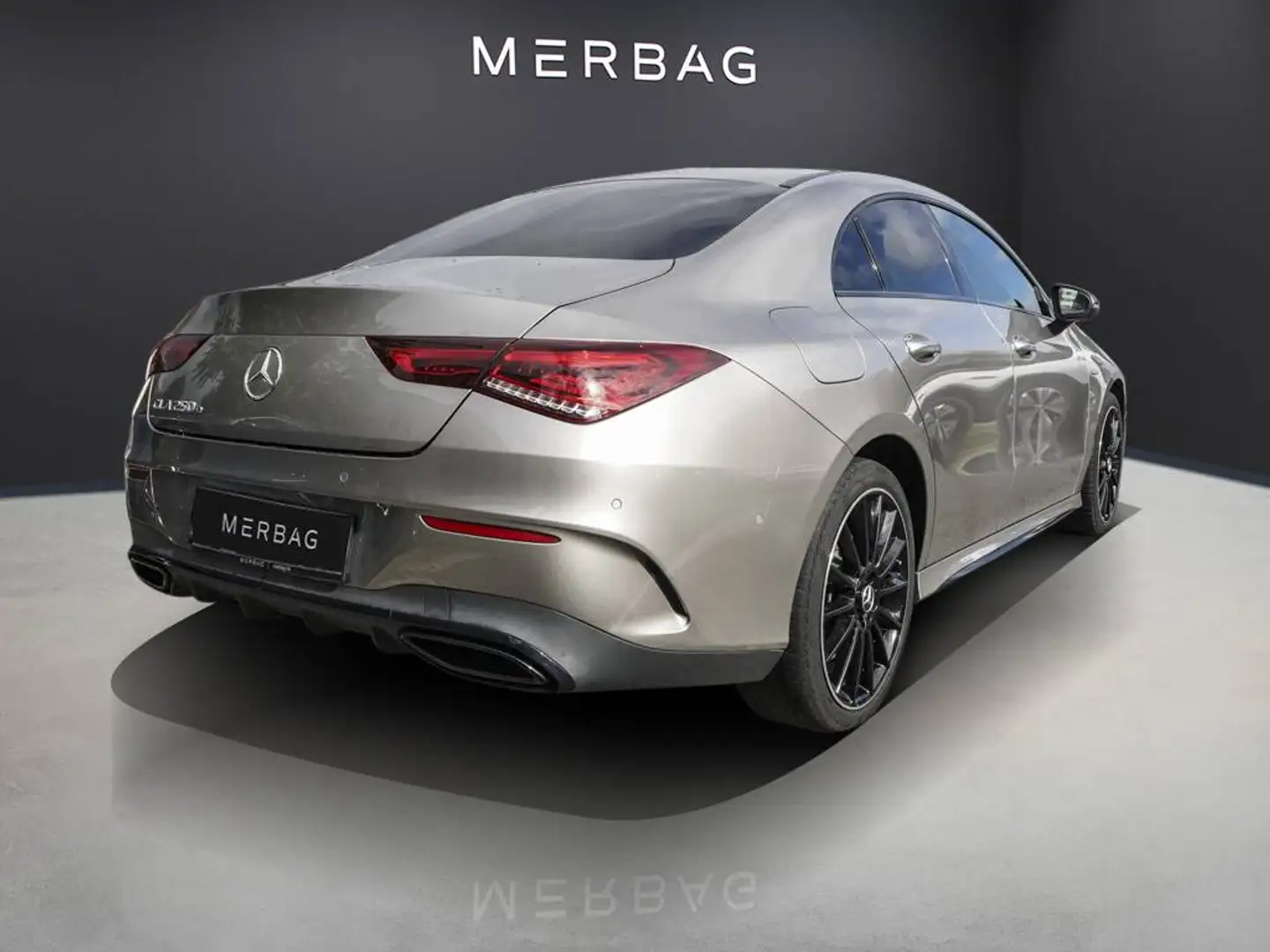 Mercedes-Benz CLA 250 e AMG NIGHT PANO SOUND MULTIBEAM BURMESTER Argintiu - 2
