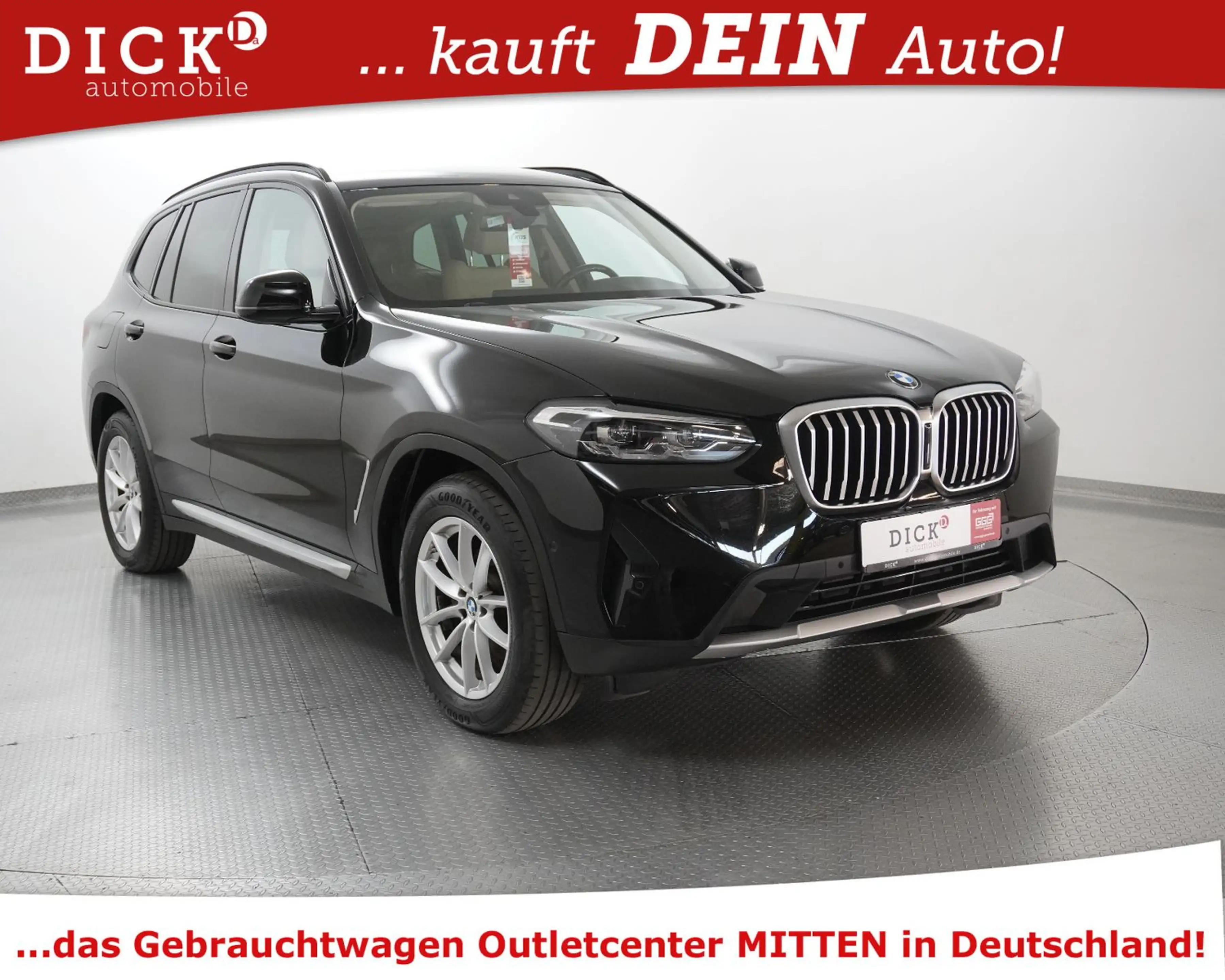 BMW X3 xDr 20d Aut Sport LEDER+SHZ+SHADOW+KAM+AHK+MF