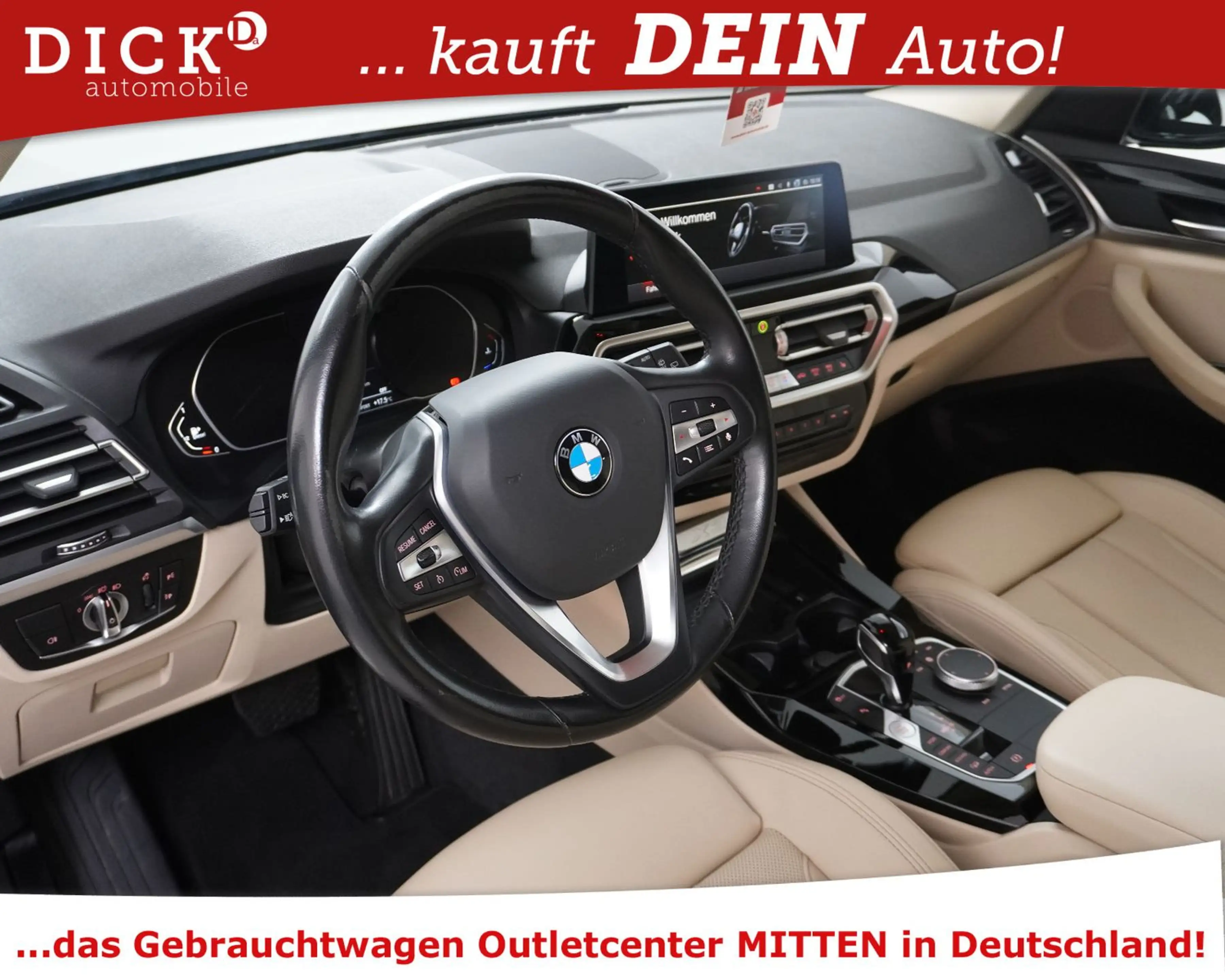 BMW X3 xDr 20d Aut Sport LEDER+SHZ+SHADOW+KAM+AHK+MF — photo 10