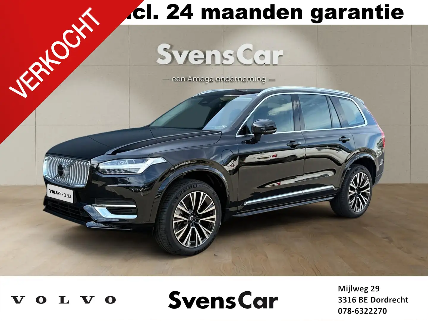Volvo XC90 2.0 T8 Plug-in hybrid AWD Ultra Bright | Head-up D Zwart - 1
