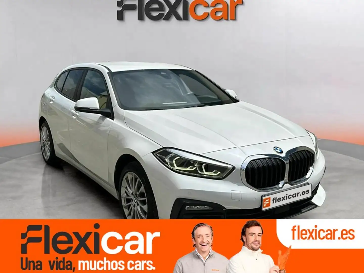 BMW 118 118i Blanc - 1