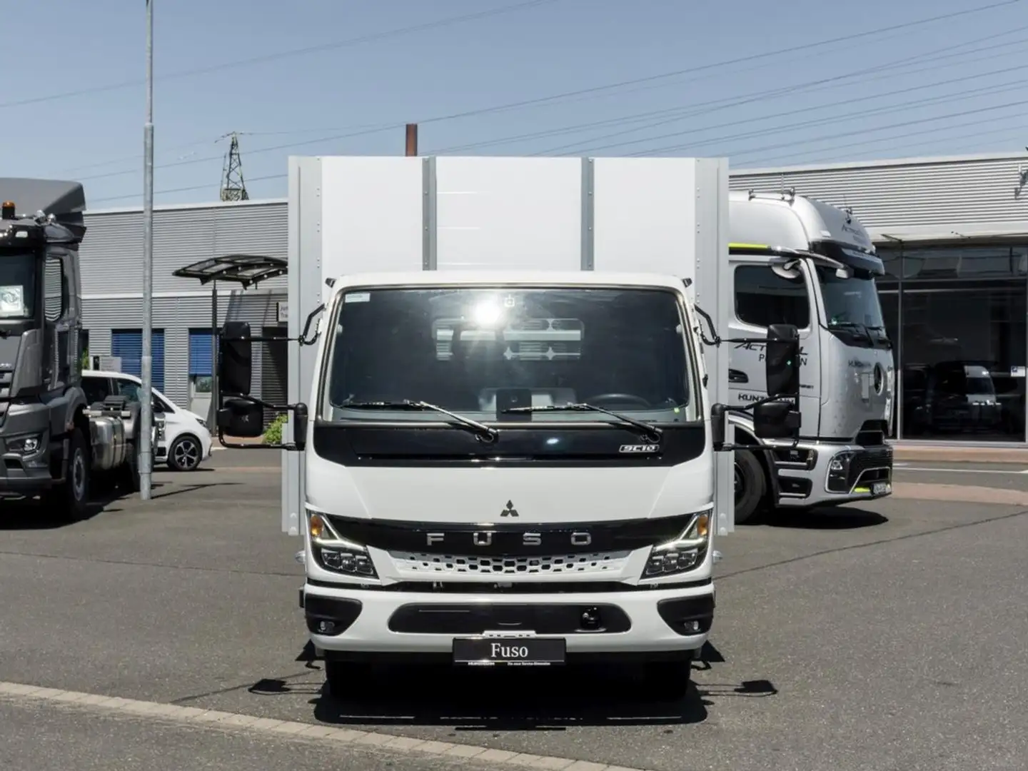 Fuso Canter 9C18 AMT Gerüstbaupritsche zGG 7,49t Weiß - 2