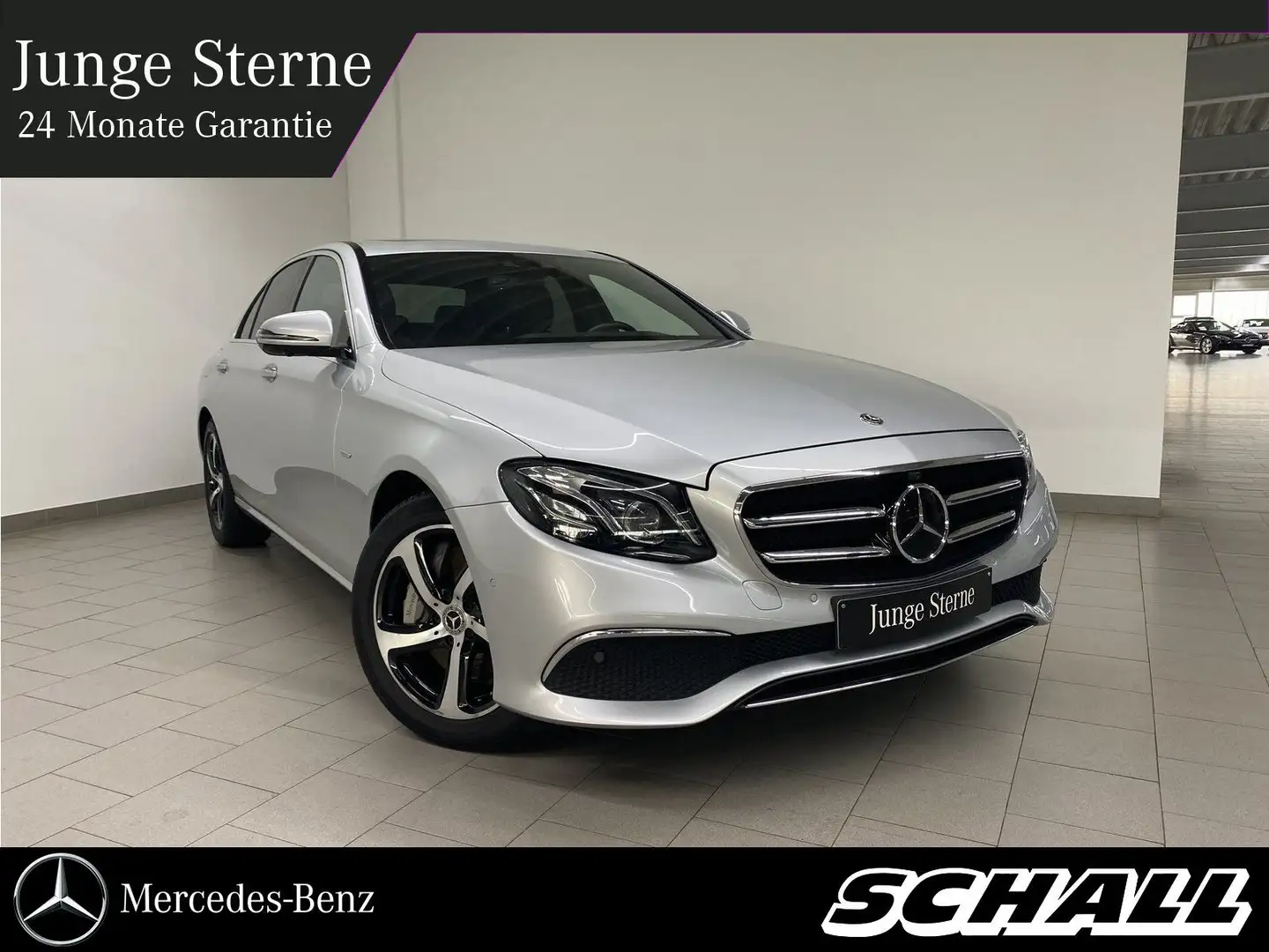 Mercedes-Benz E 400 d 4M AVANTGARDE MULTI+DIST+BURM+360°+KEY Silber - 1