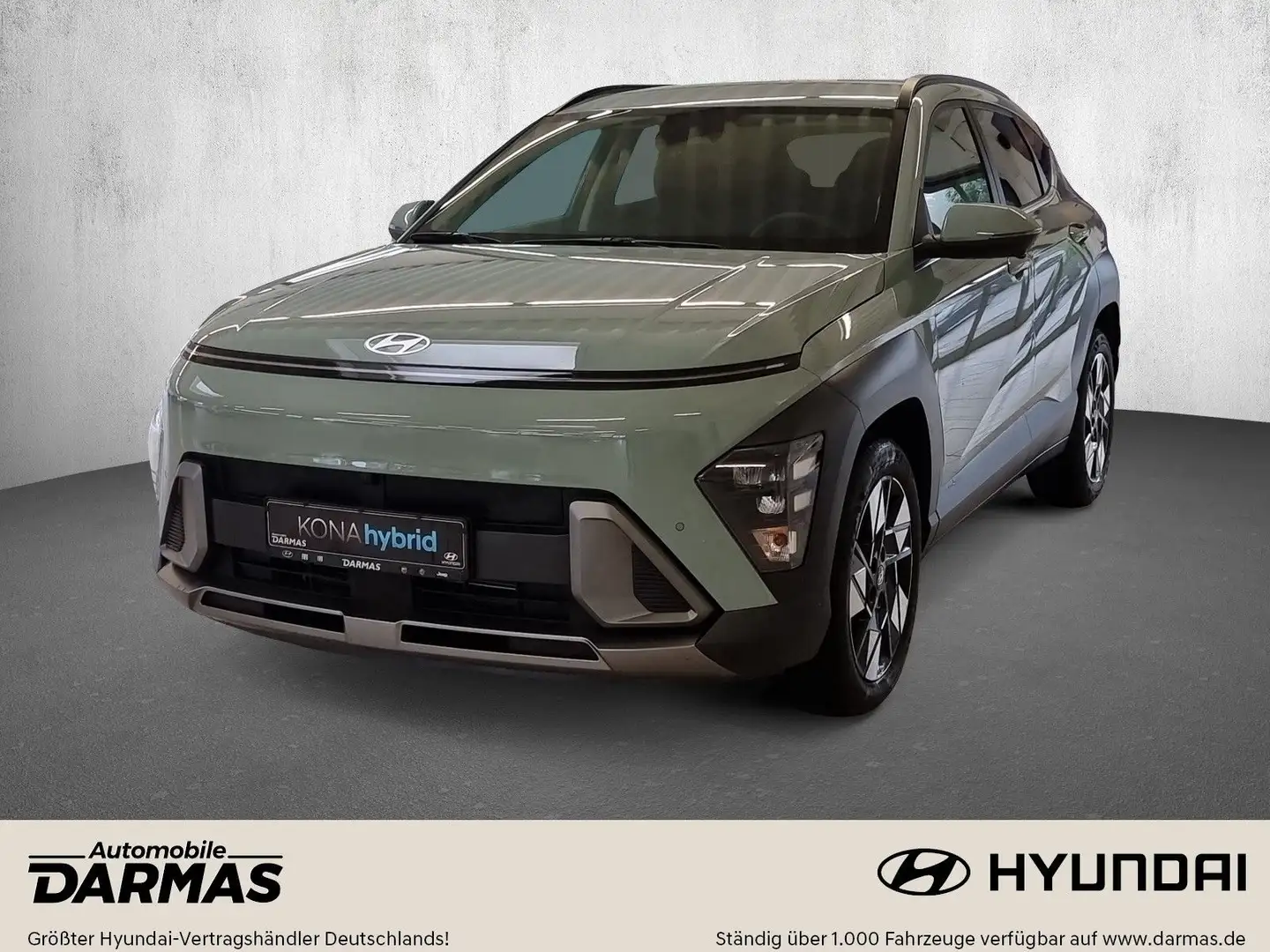 Hyundai KONA KONA Hybrid NEUES Modell Trend Klimaaut. Navi Grün - 1