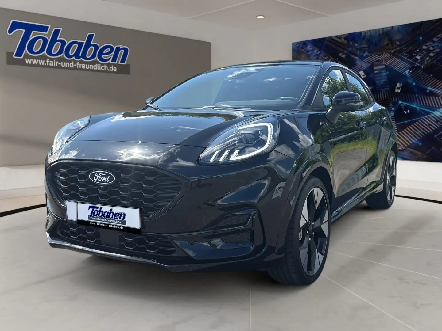 Ford Puma ST-Line X + Panorama +19 Zoll Zwart - 1