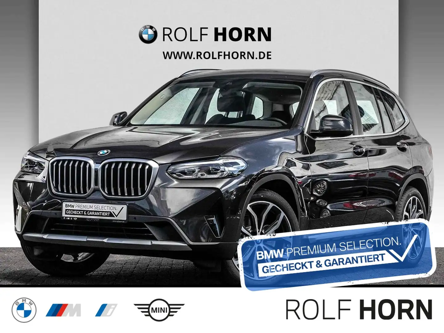 BMW X3 xDrive20i AHK HiFi 20"LM-Felge Navi RKam HiFi Grau - 1