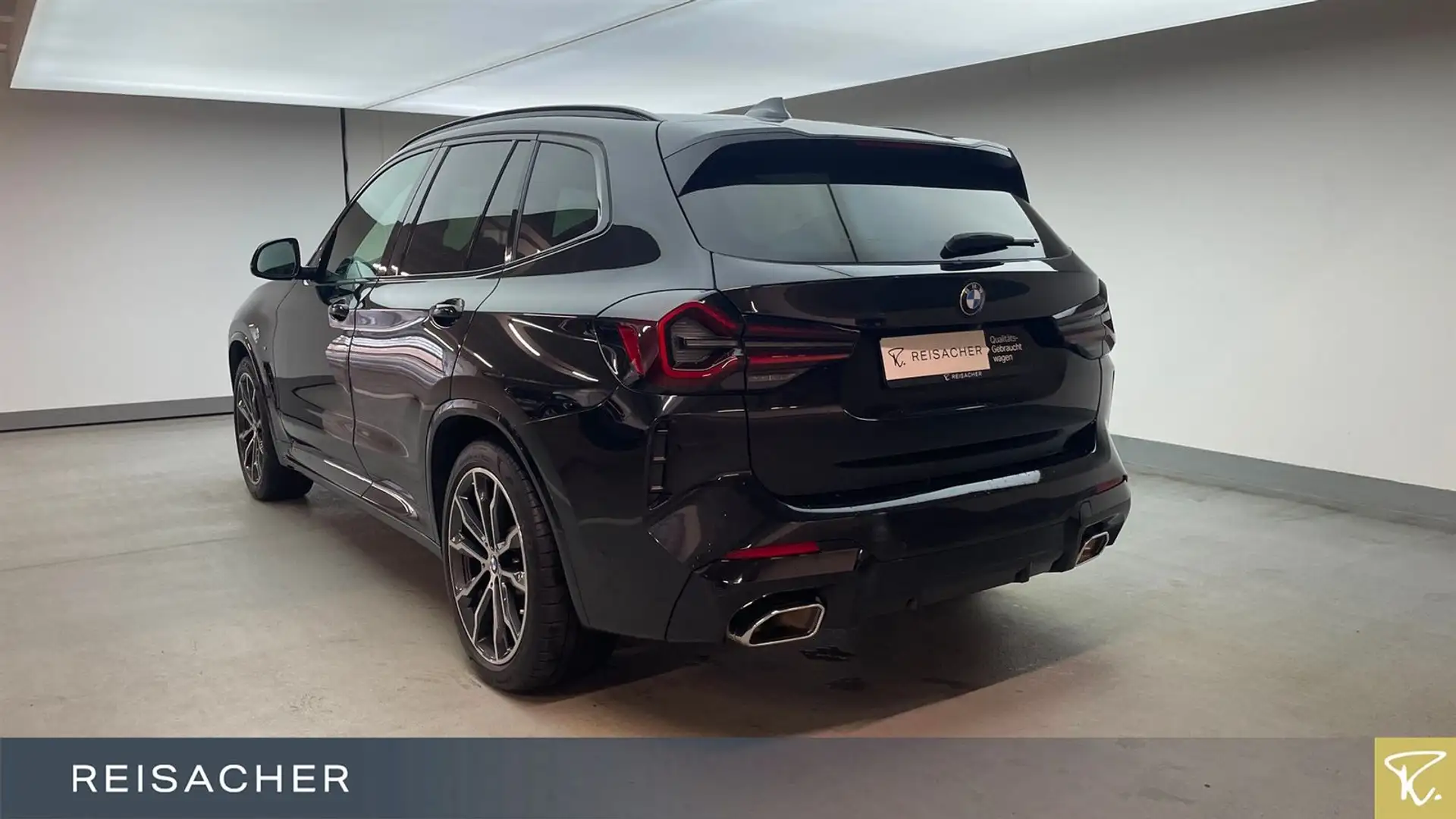 BMW X3 xDrive 20dA M-Sport,SdHzg,AHK,Leder,HUD,Laser Nero - 2