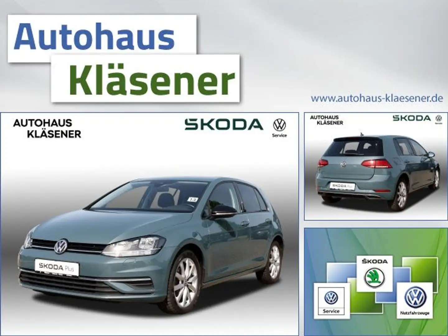 Volkswagen Golf IQ Drive 1.0 TSI 85 KW ACC ASSIST KAM NAV LM Bleu - 1