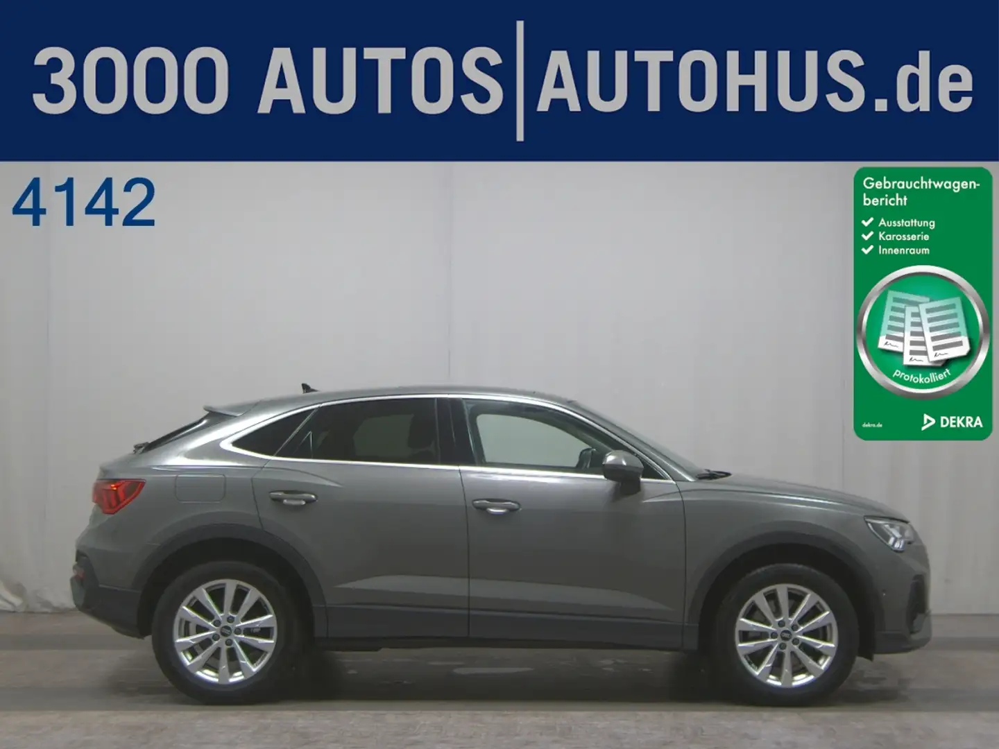 Audi Q3 SB 45 TFSI e Matrix Pano Navi vc RfK Shz Grau - 1