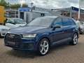 Audi Q7 50 TDI quattro S-Line/7-Sitze/Leder/LED/AHK Blauw - thumbnail 5
