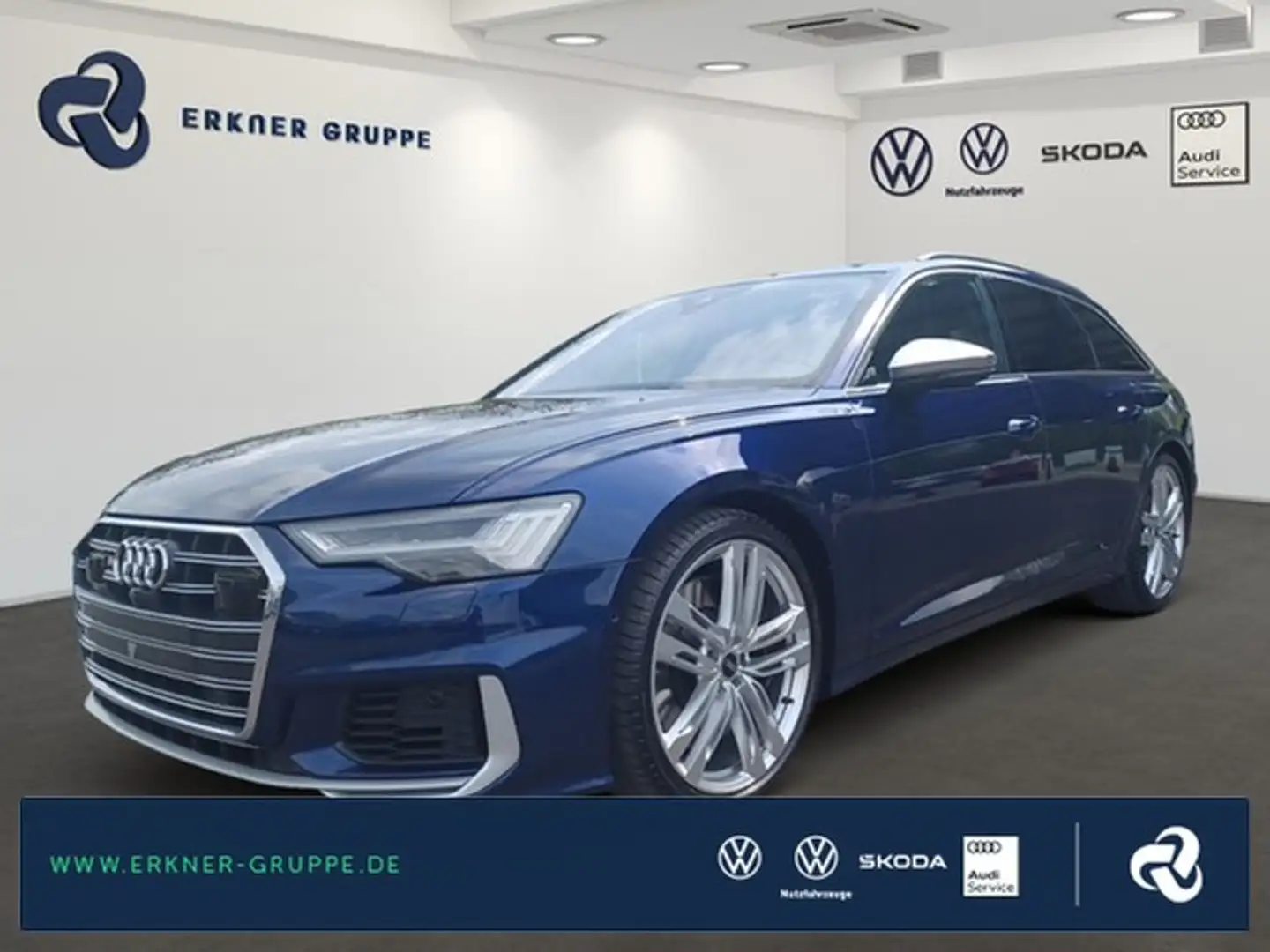 Audi S6 Avant 3.0TDI MATRIX+STANDHZG+ACC+VIRT+B&O+MEMO+++ Blau - 1