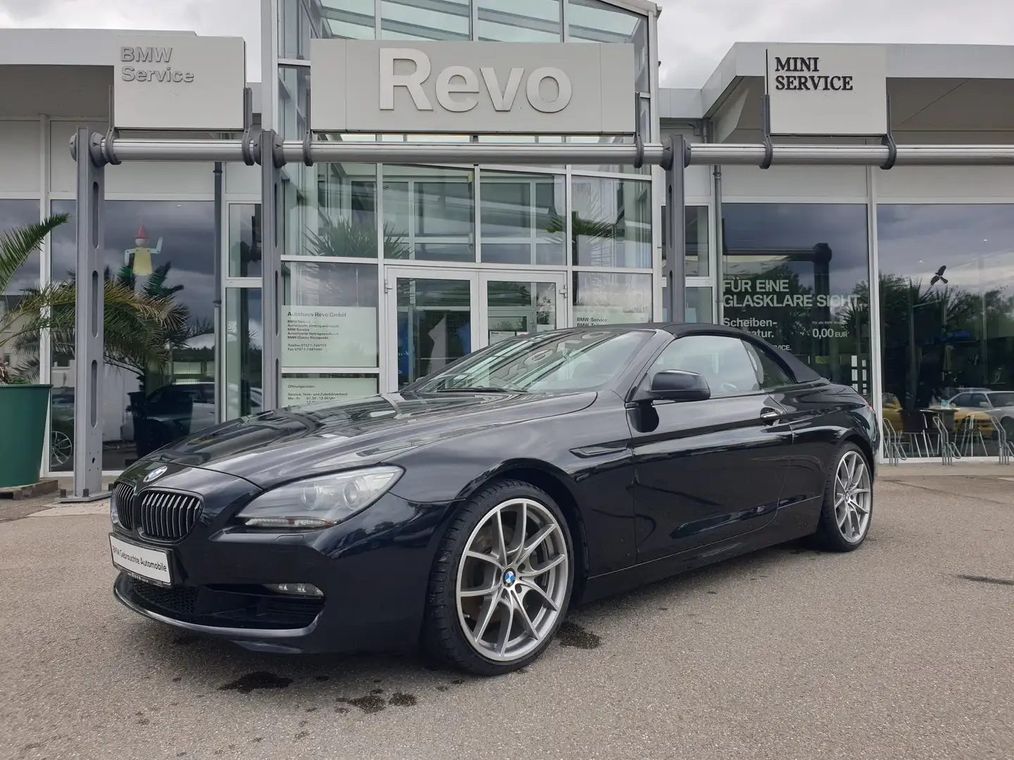 BMW 640 d xDrive  Cabrio NaviProf Komfortzugang PDC Siyah - 1