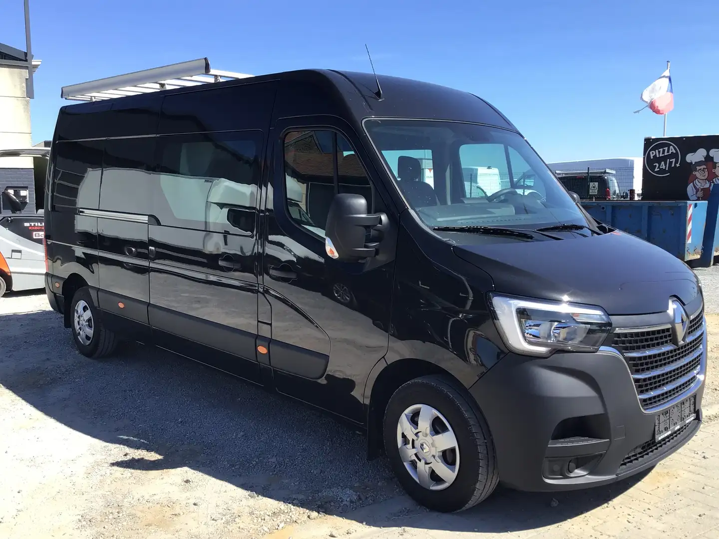 Renault Master l3h2 150pk 2023 24000km dubbel/cabine 28950e ex Negro - 1