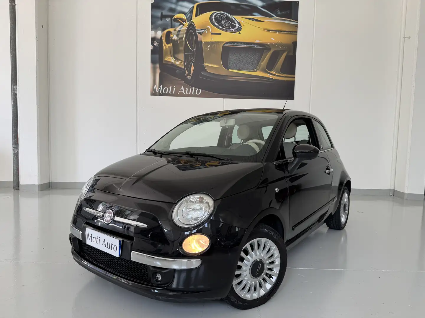 Fiat 500 1.2 Lounge 69cv Nero - 1
