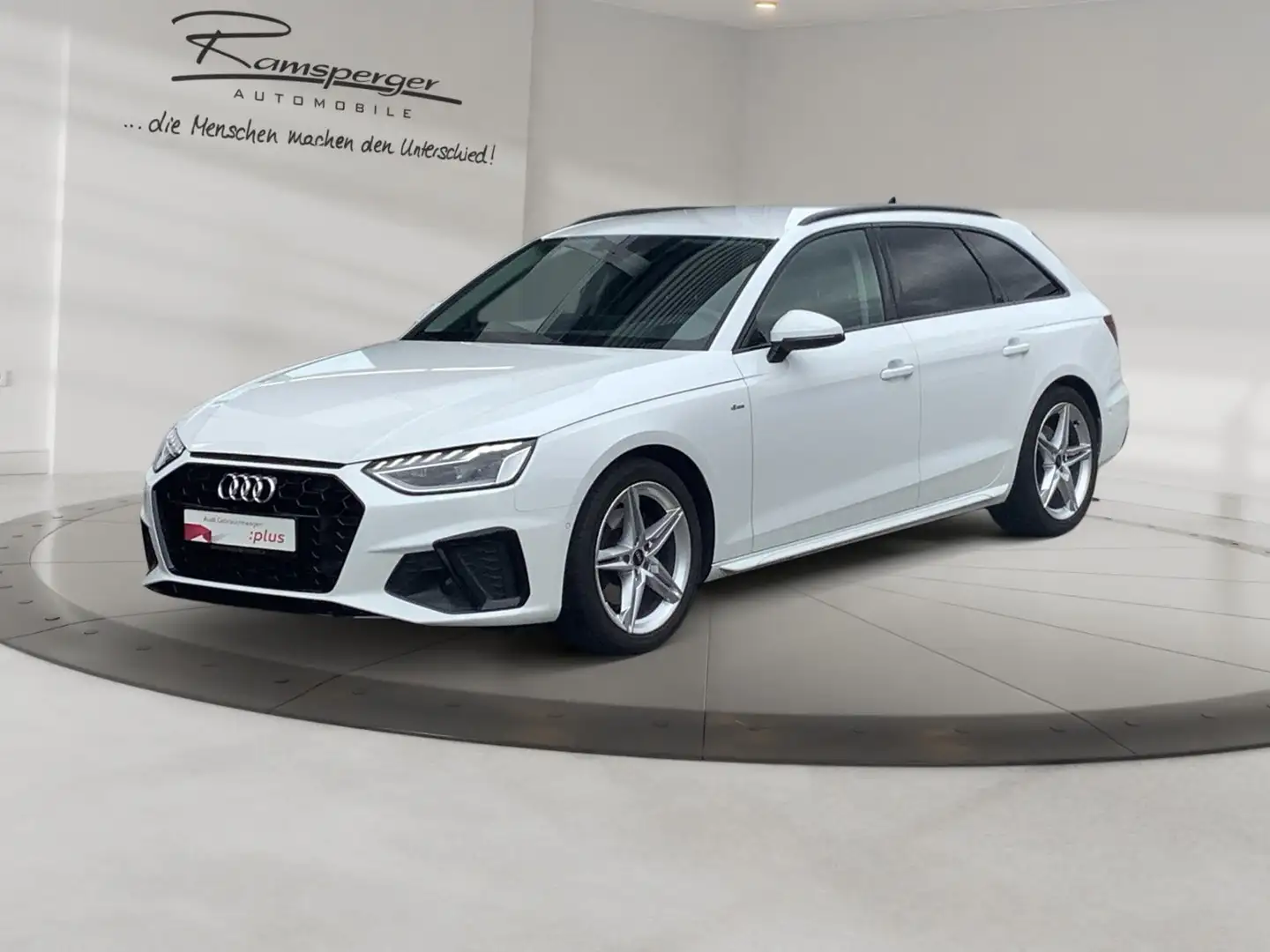 Audi A4 S line 35 TFSI LED ACC Navi Kamera Blanco - 2