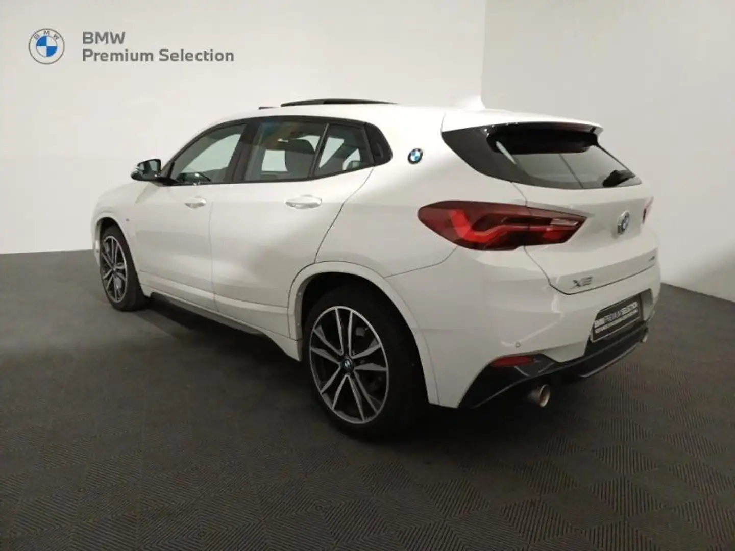 BMW X2 sDrive20iA 178ch M Sport DKG7 Blanc - 2