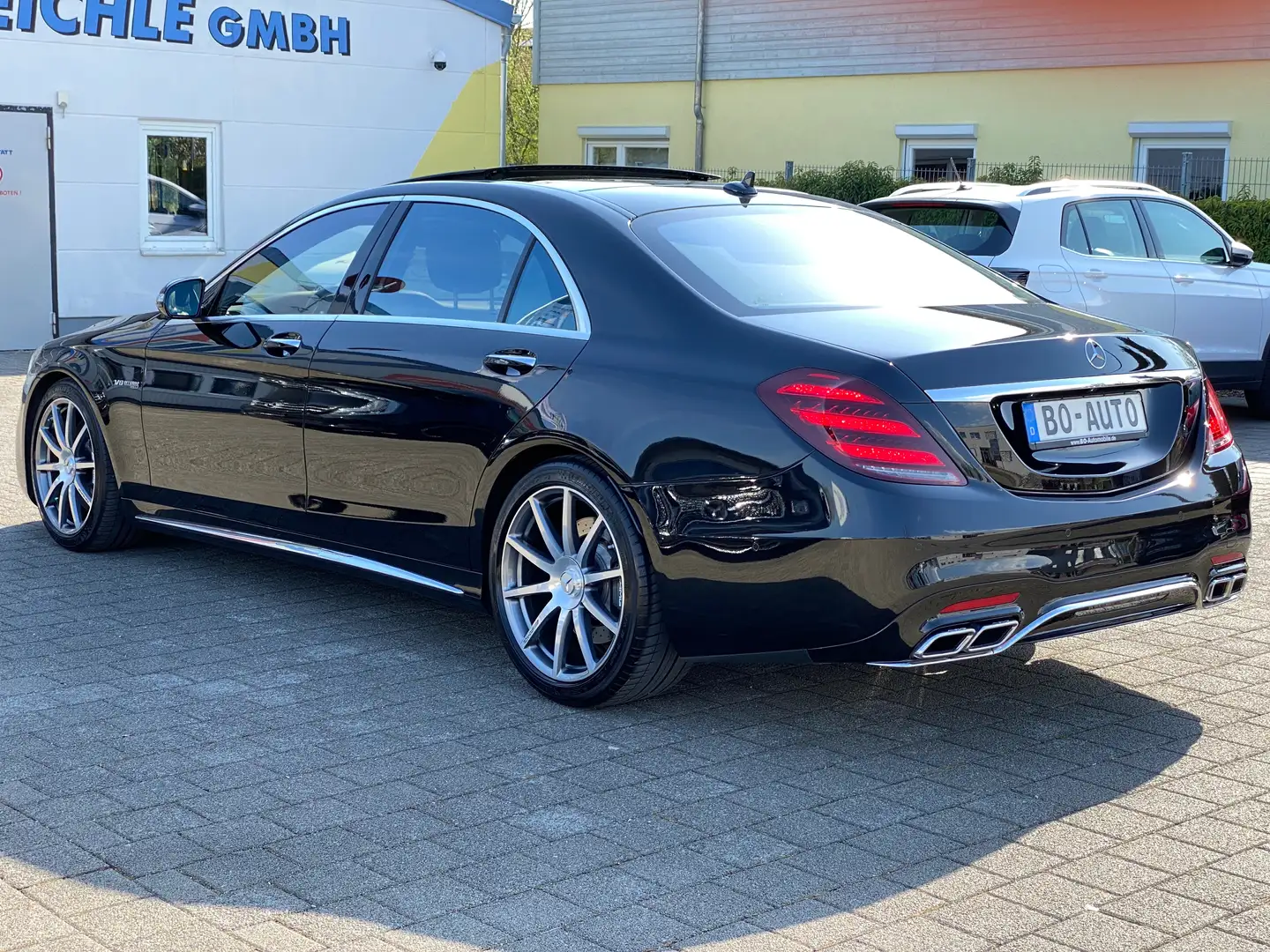 Mercedes-Benz S 63 AMG 4Matic+ Lang Chauffeur PANO StdHzg. 360 *DEUTSCH* Noir - 2