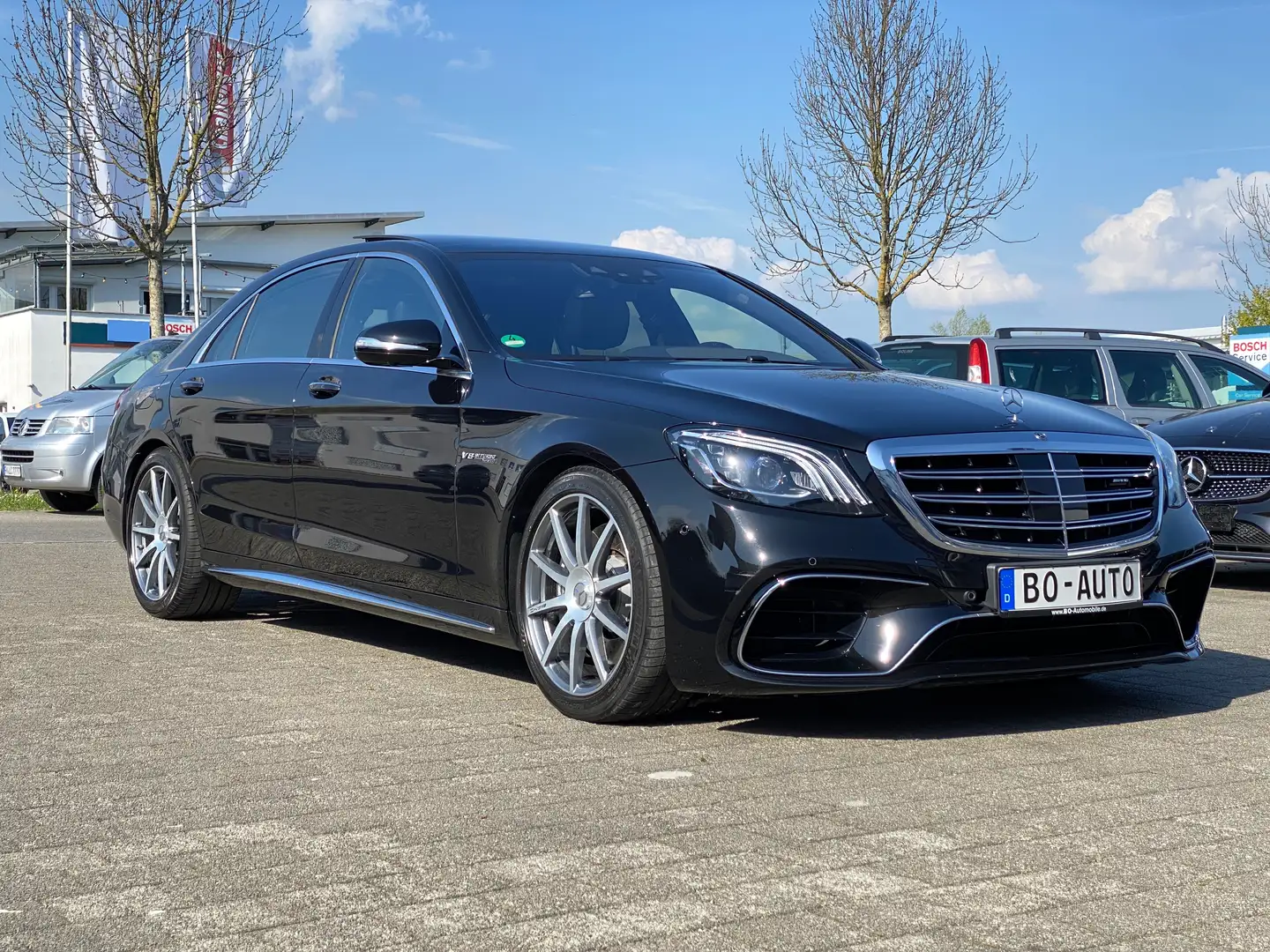 Mercedes-Benz S 63 AMG 4Matic+ Lang Chauffeur PANO StdHzg. 360 *DEUTSCH* Schwarz - 1