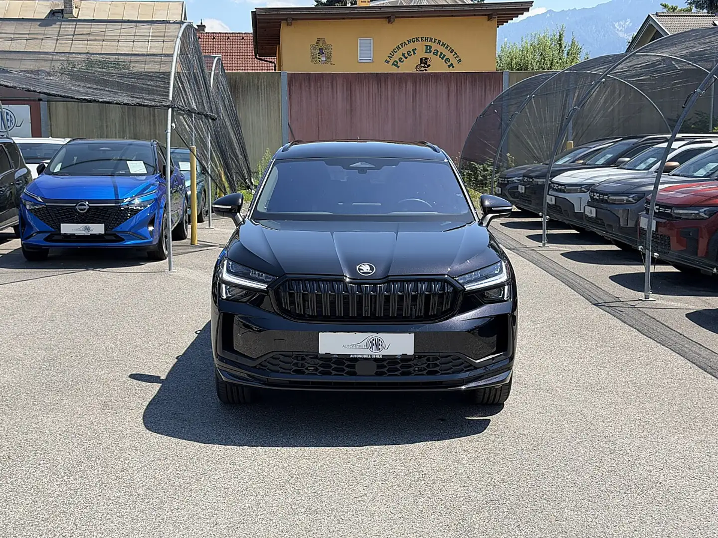 Skoda Kodiaq 2,0 TDI 4x4 Sportline DSG 7-Sitze AHK Canton Ka... Schwarz - 2