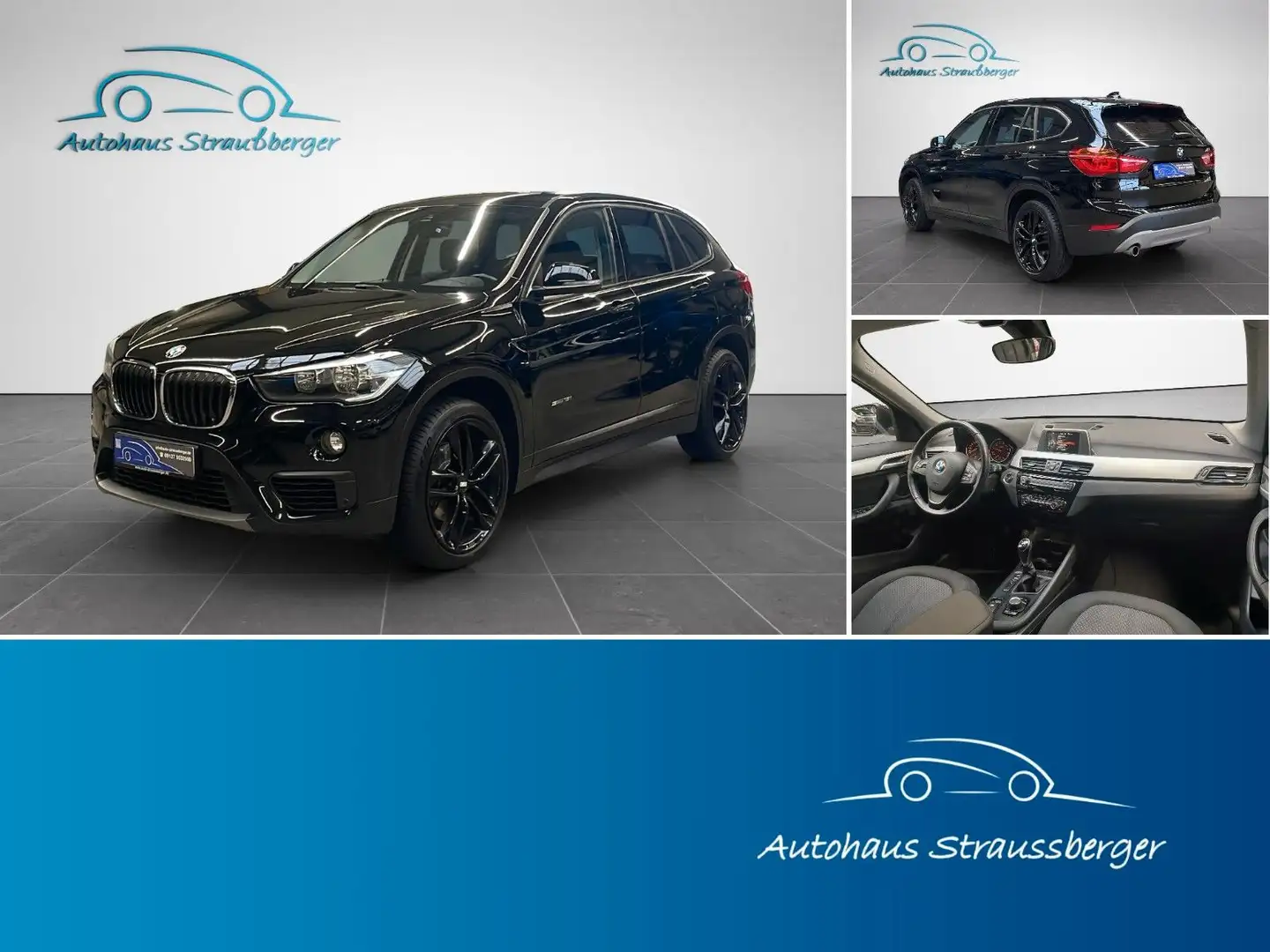 BMW X1 sDrive 18 i Schwarz - 1