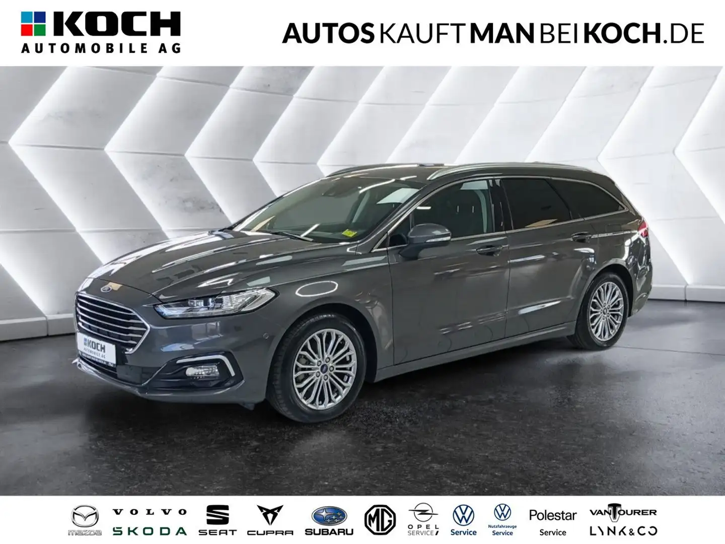 Ford Mondeo 2.0 Hybrid Titanium AHK TEMP KAM SHZ NAVI Grau - 1