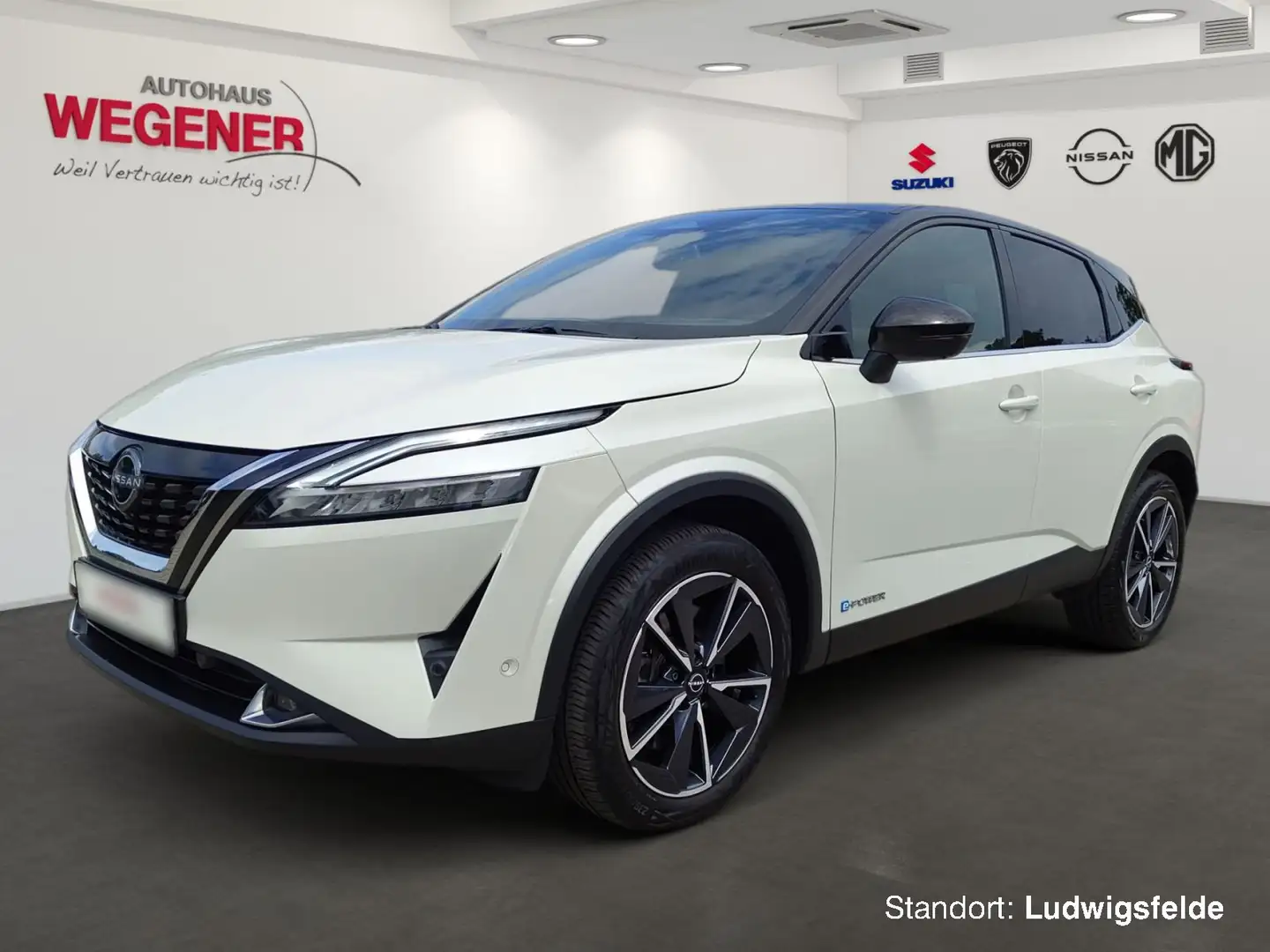 Nissan Qashqai QASHQAI 1.5 VC-T e-POWER TEKNA  Head-Up Display Weiß - 1