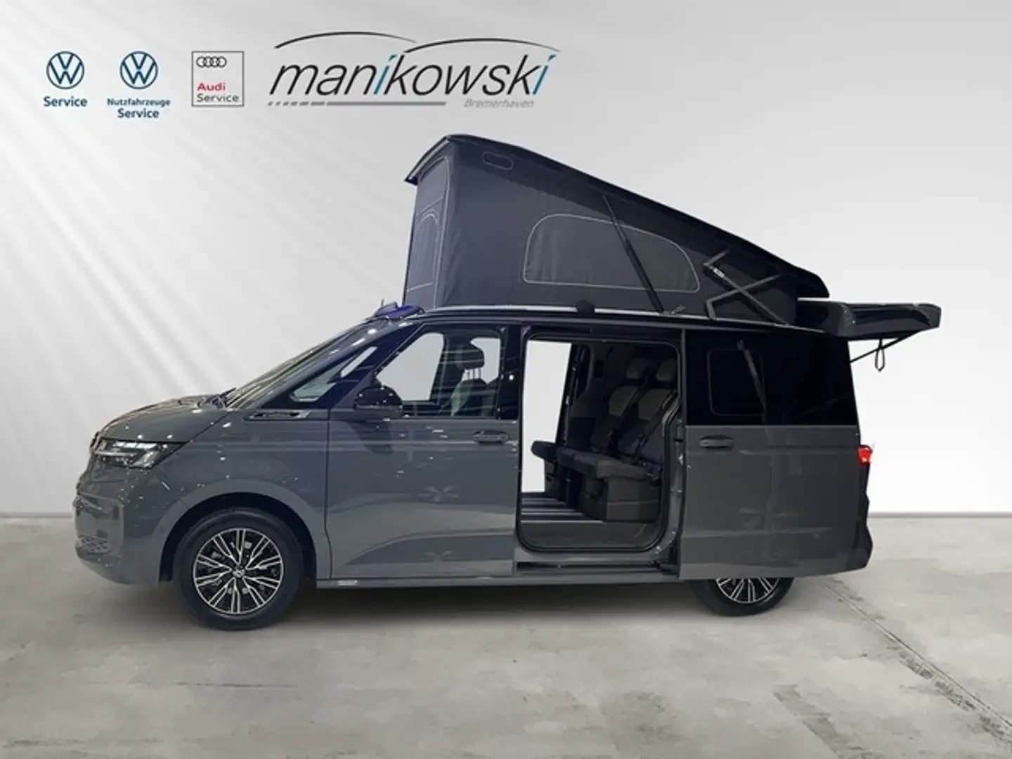 Volkswagen T7 California Beach Tour 2.0 TDI DSG 0 99 FIN. Gris - 2