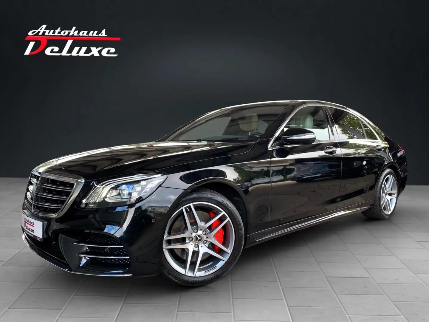 Mercedes-Benz S 350 d 4M LANG AMG-LINE NAVI-360°KAMERA-PANORAMA Schwarz - 1