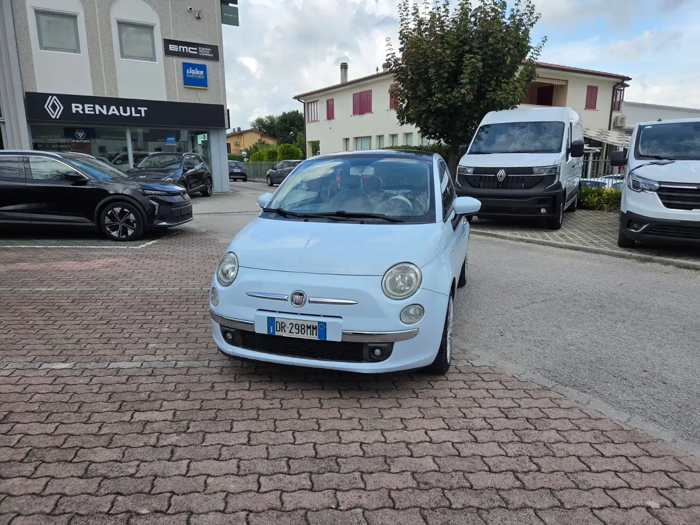 Fiat 500 1.4 16v Lounge 100cv Bleu - 2
