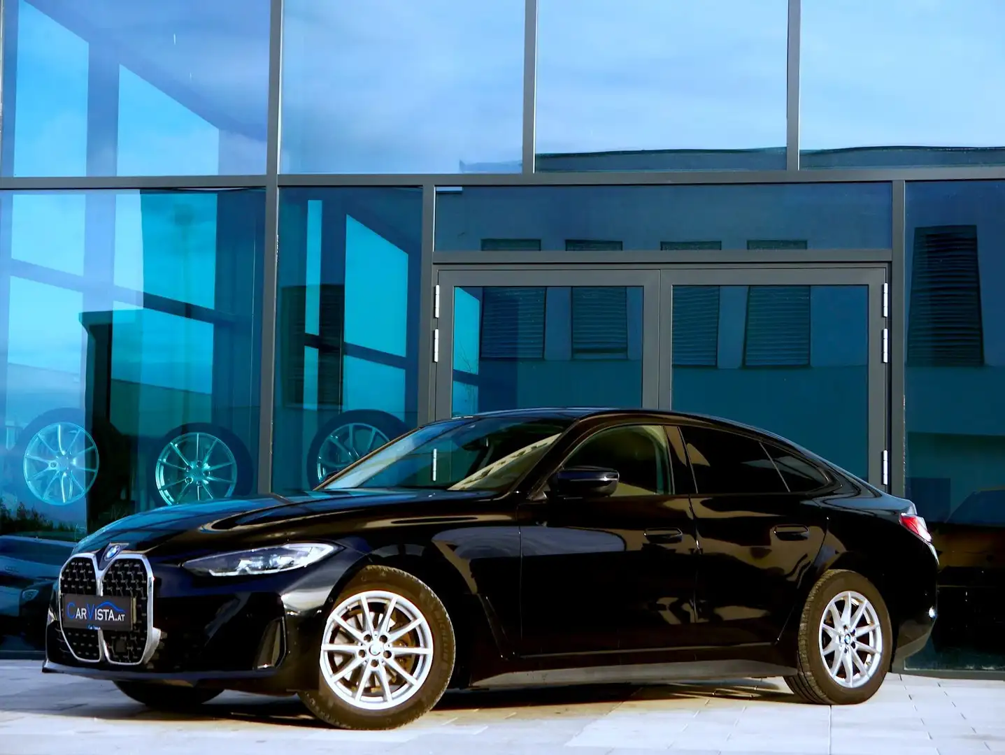 BMW 420 d Gran Coupe Aut. *Live Cockpit - Glasdach* Schwarz - 1