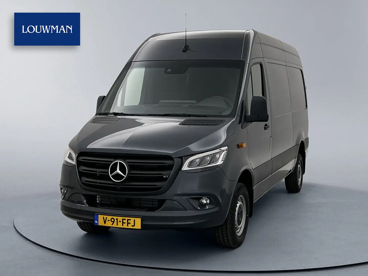 Mercedes-Benz Sprinter 319 1.9 CDI 366 L2H2 9G-Automaat NIEUW Full Option Grijs - 2