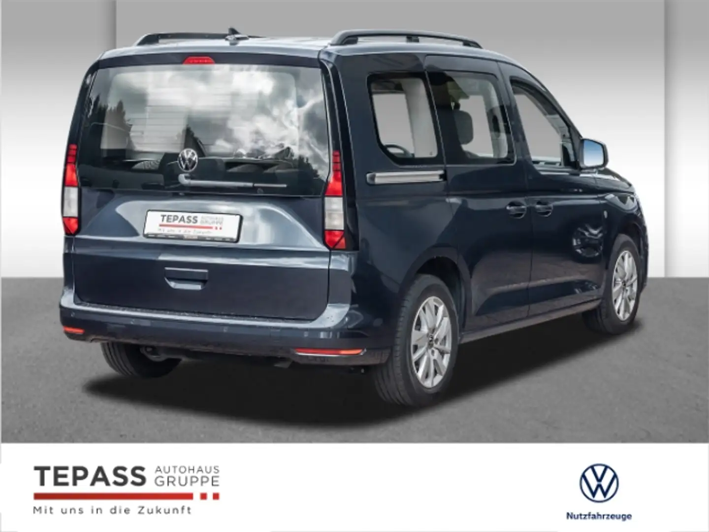Volkswagen Caddy 2,0 l TDI Life LED NAVI PDC SHZ KAMERA Blau - 2