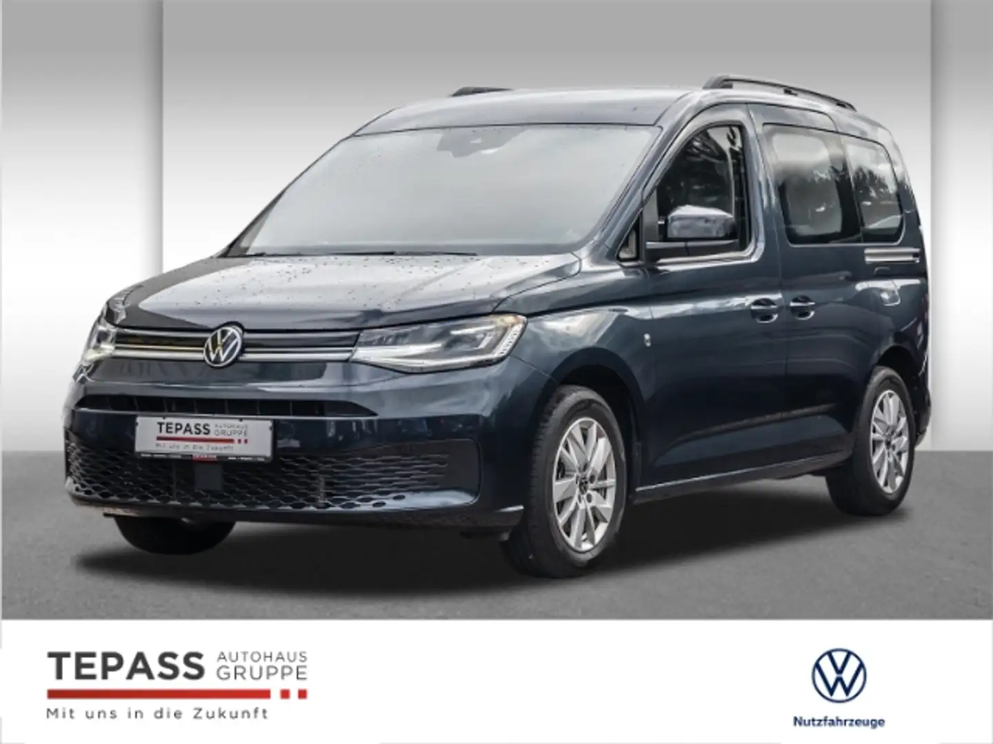 Volkswagen Caddy 2,0 l TDI Life LED NAVI PDC SHZ KAMERA Blau - 1