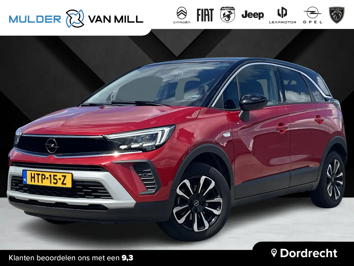 Opel Crossland 1.2 Turbo Elegance 110pk EAT6 | 180° CAMERA + SENS Rouge - 1